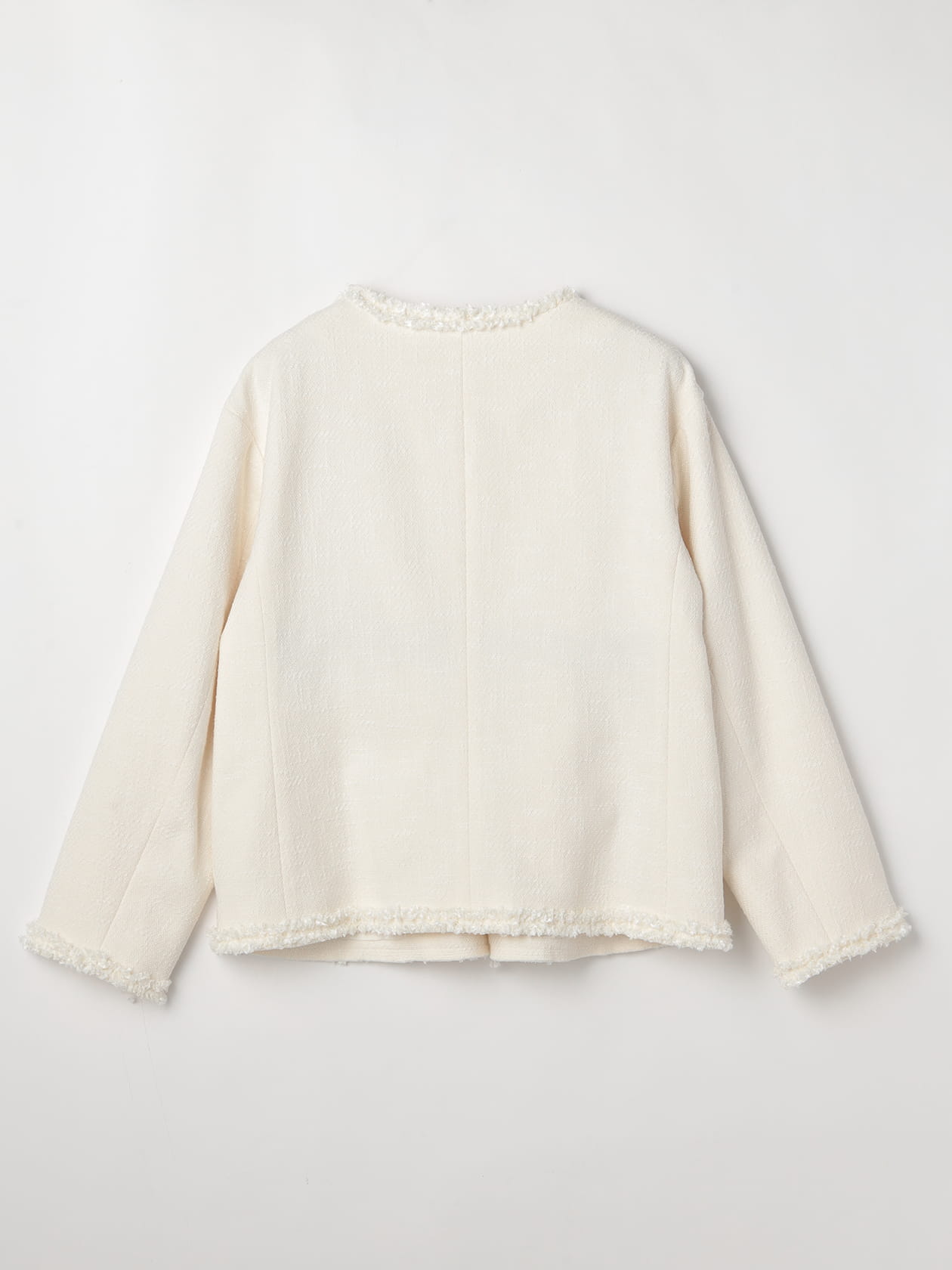 ミックスツィードジャケット