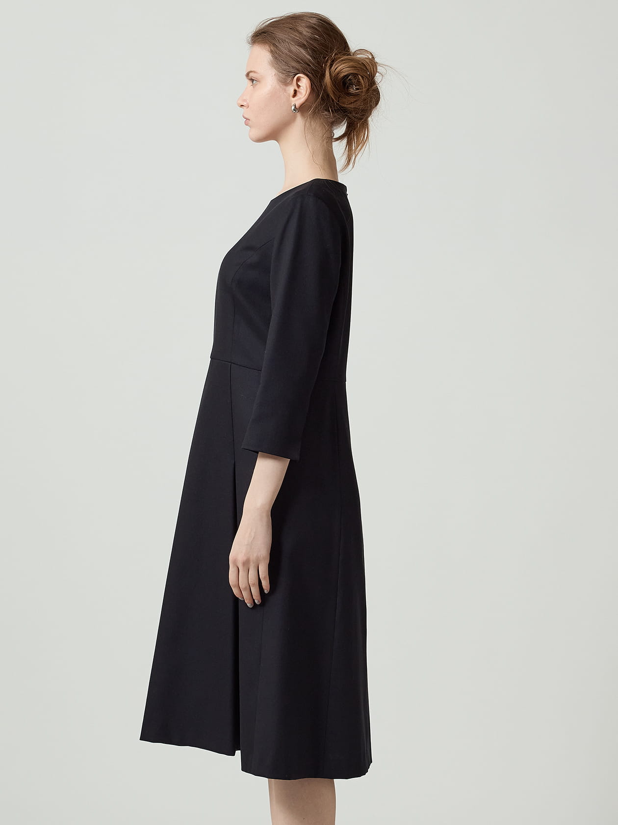 セットアップ対応】ウールシルクドビードレス