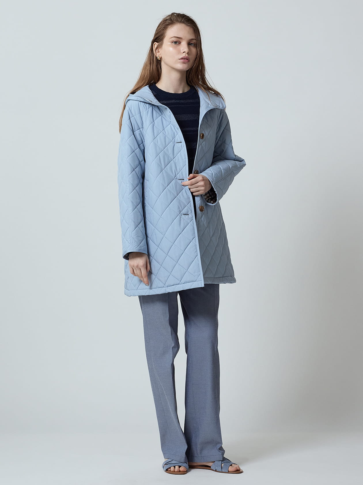 キルティングコート