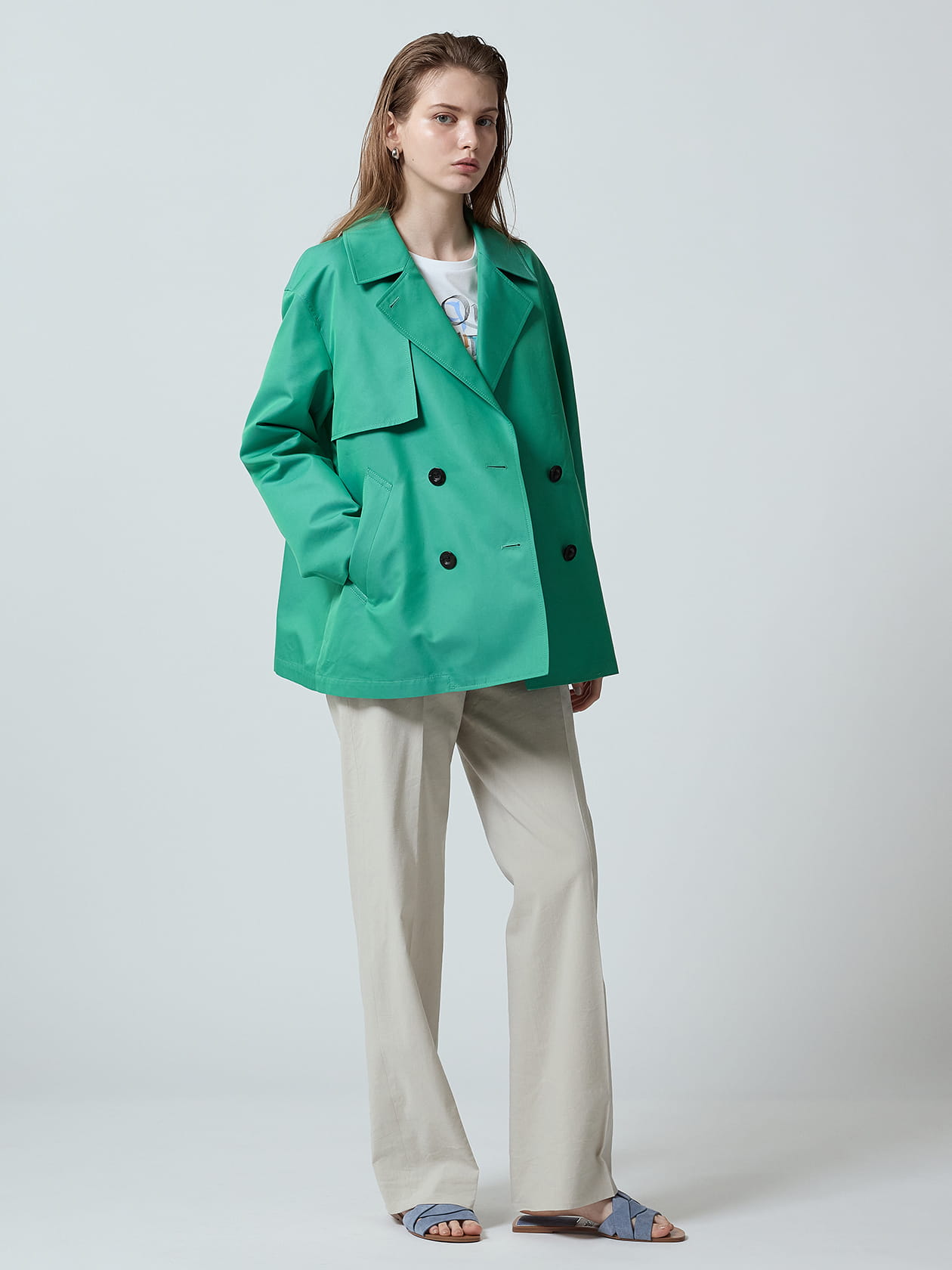 BASIC TRENCH COAT LONG