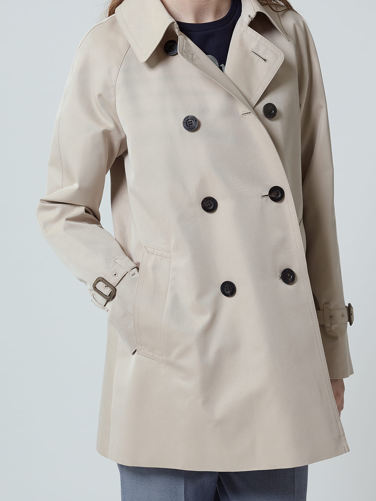 A LINE TRENCH COAT