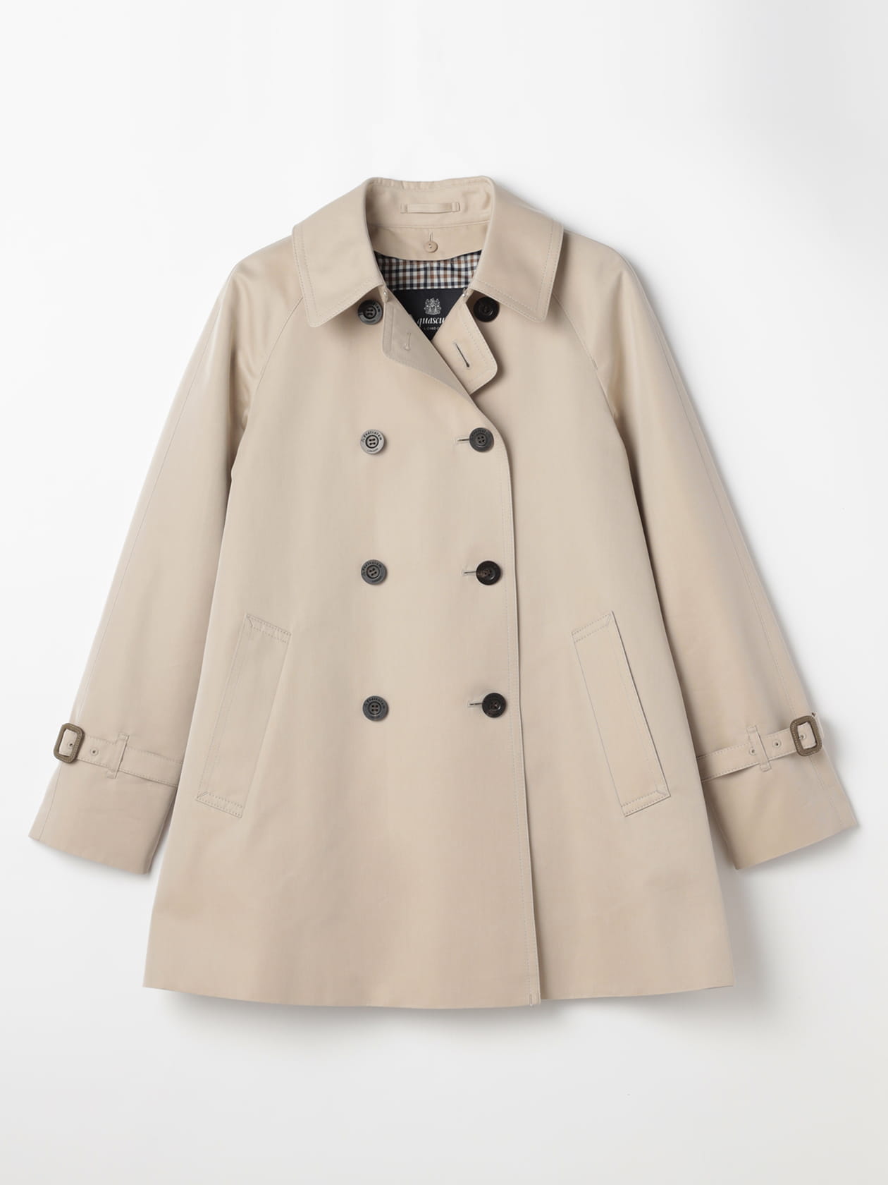 お歳暮 時期 A LINE COAT TRENCH ジャケット・アウター