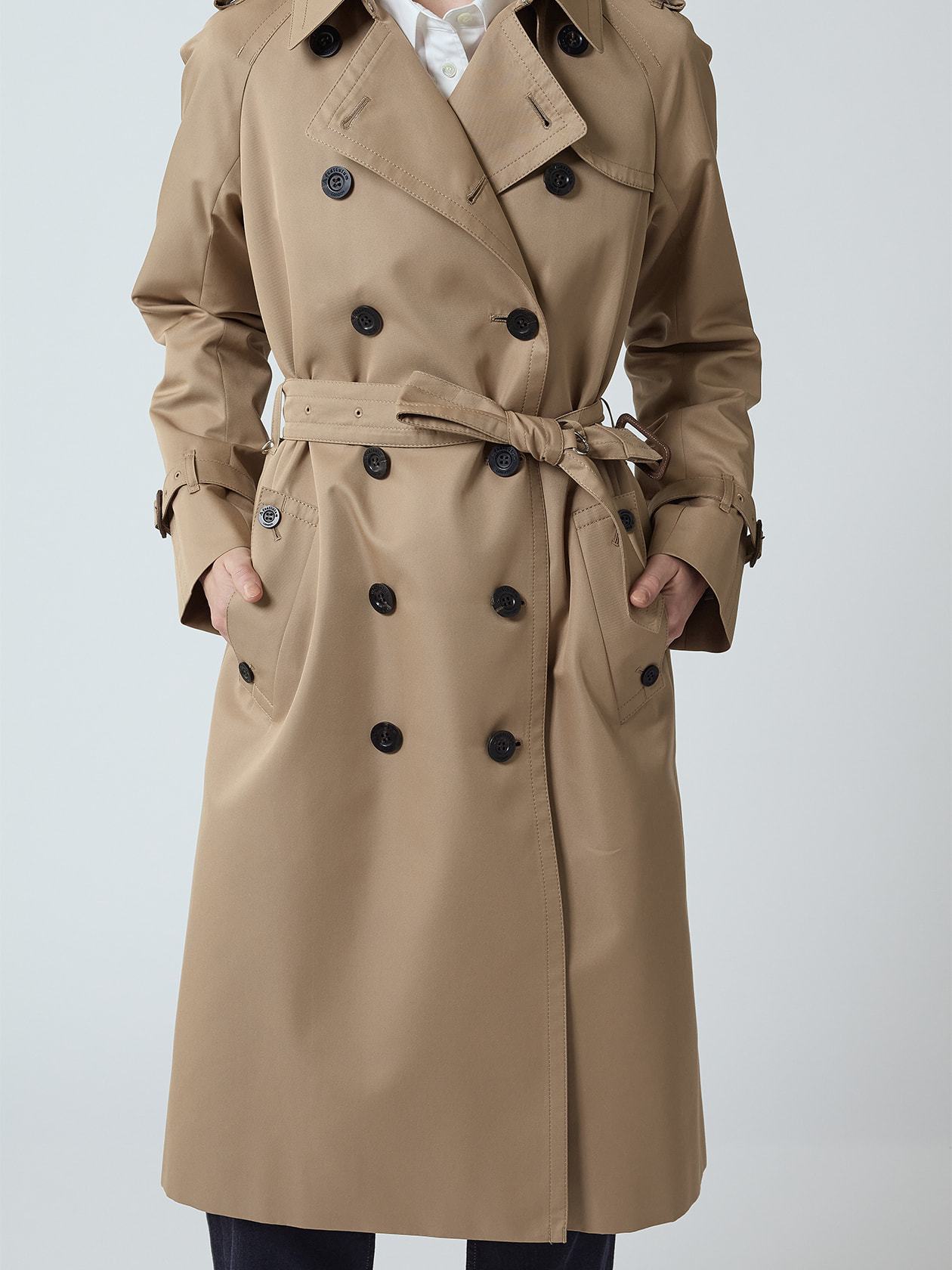 Aquascutum BASIC TRENCH COAT サイズ6 Aquascutum｜BASIC TRENCH COAT MAXI | Rakuten Fashion(楽天