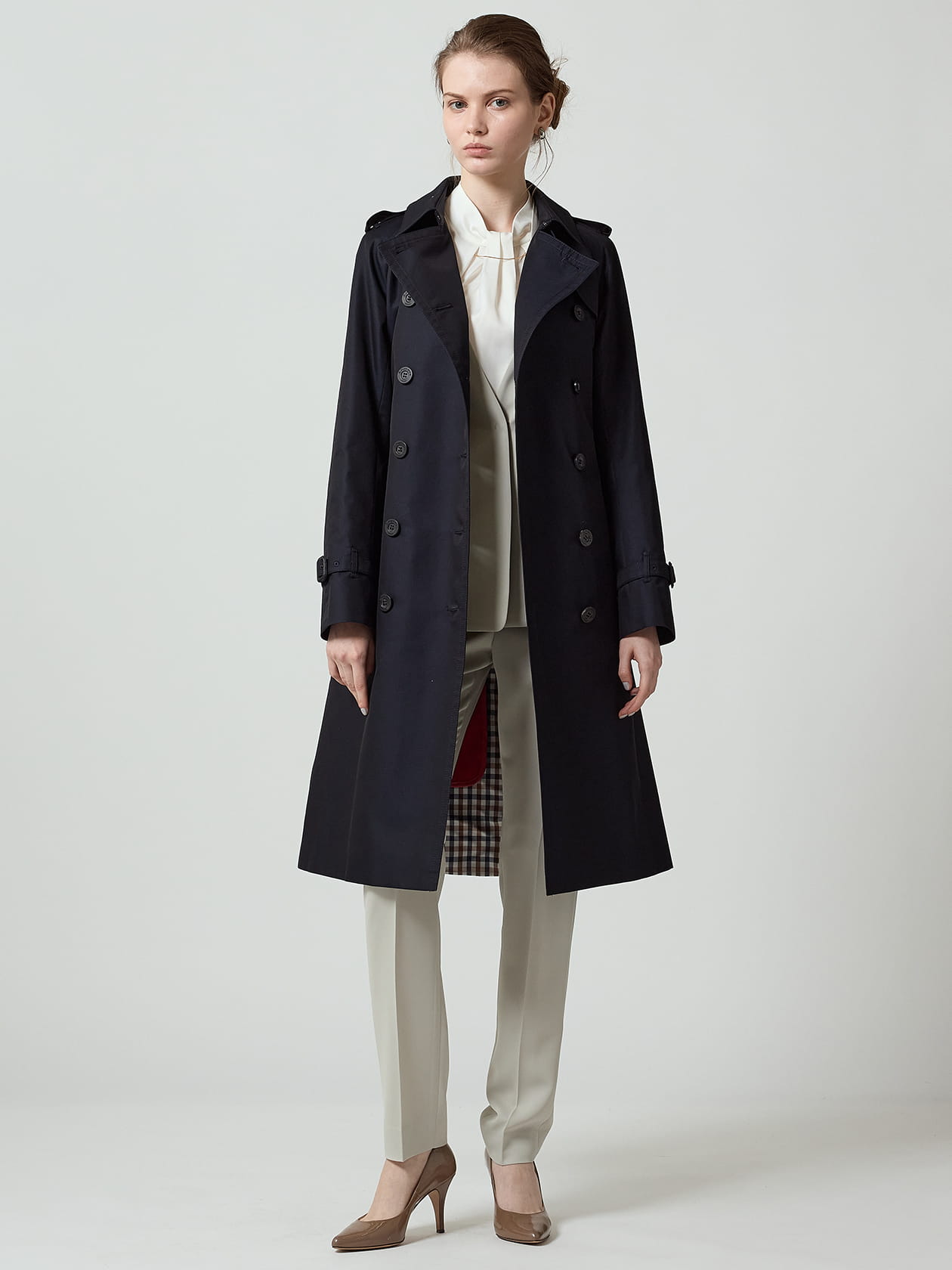 BASIC TRENCH COAT LONG BASIC TRENCH COAT LONG