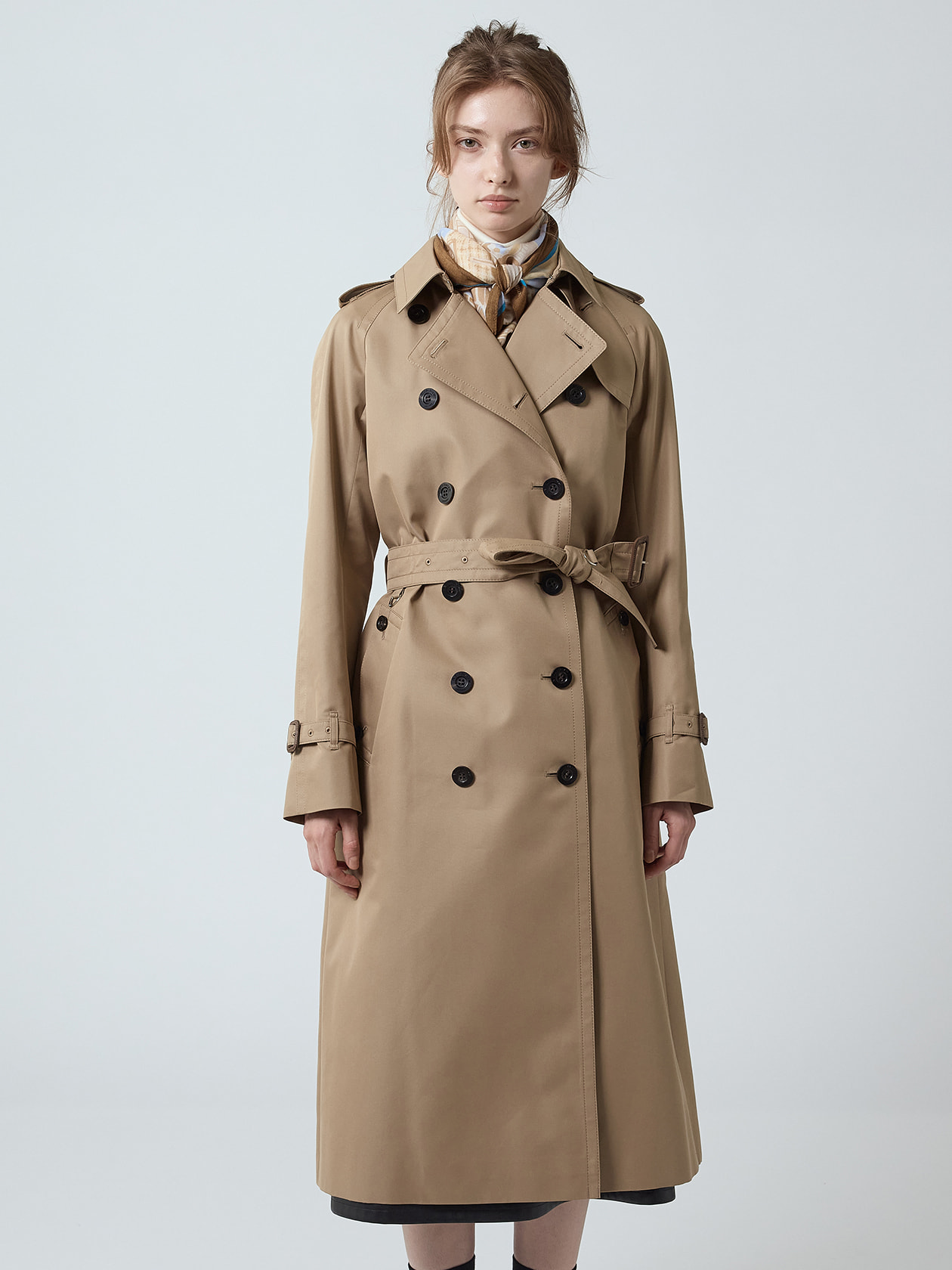 BASIC TRENCH COAT MAXI