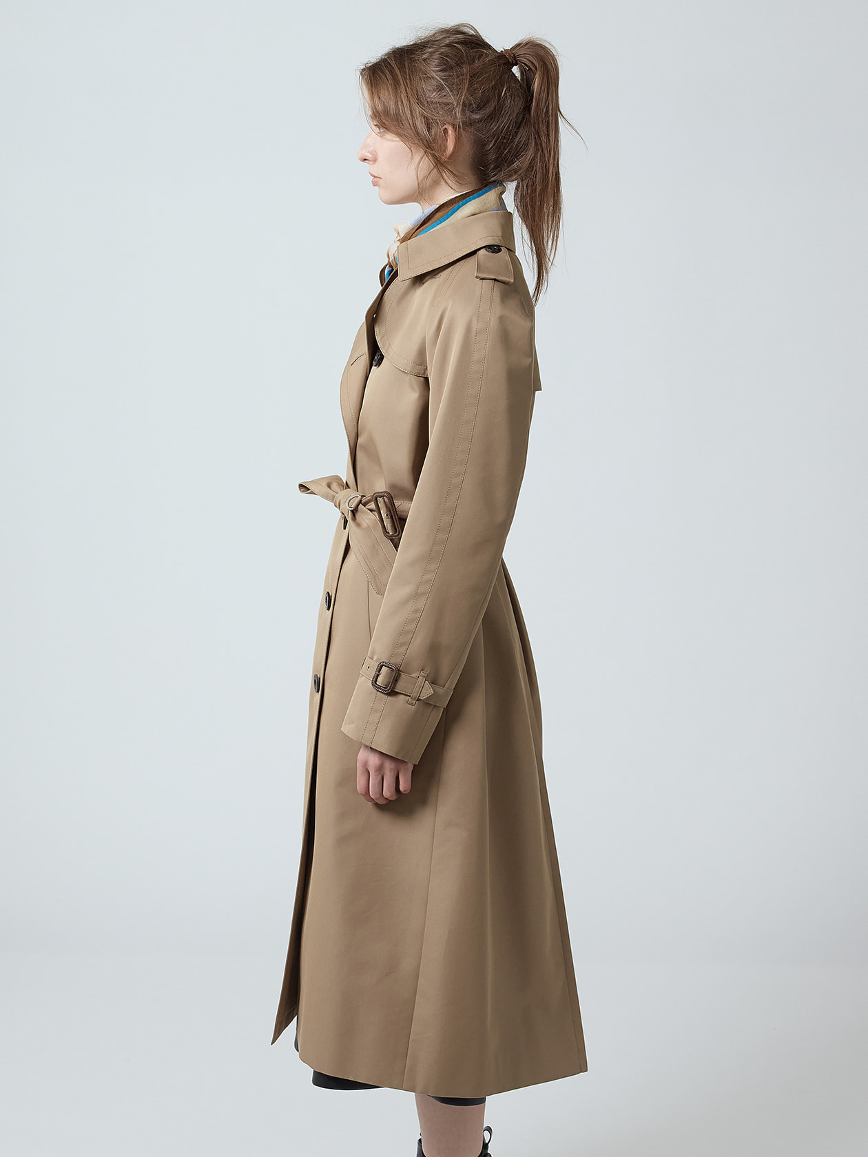 BASIC TRENCH COAT MAXI