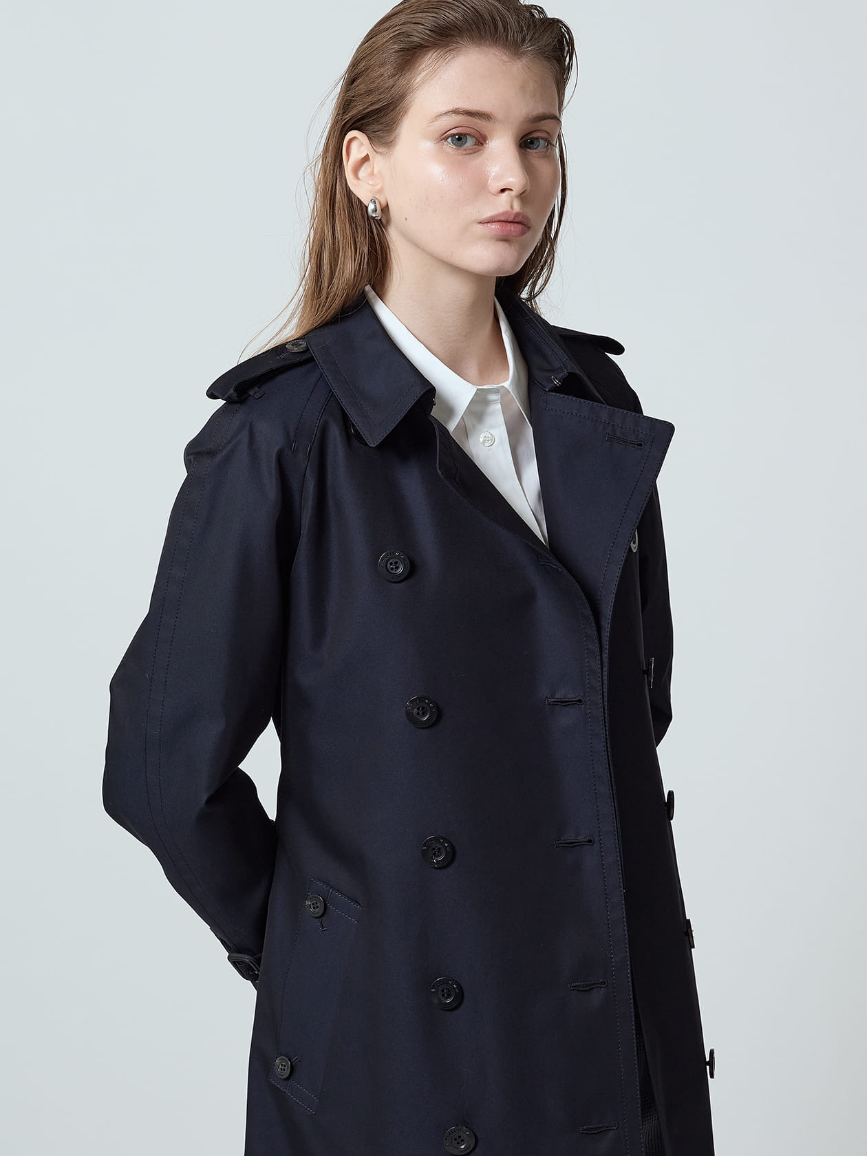 BASIC TRENCH COAT MAXI