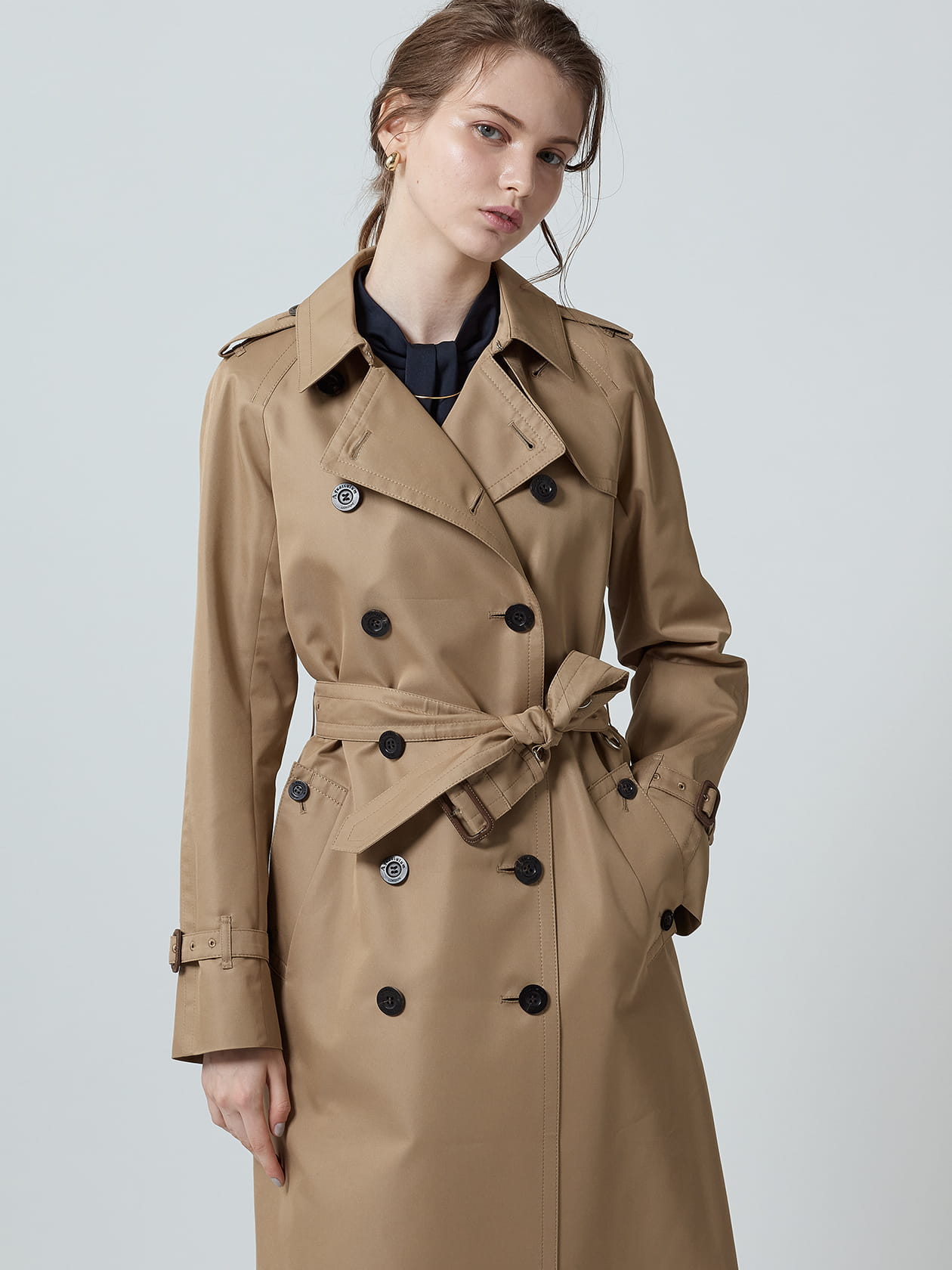 BASIC TRENCH COAT MAXI