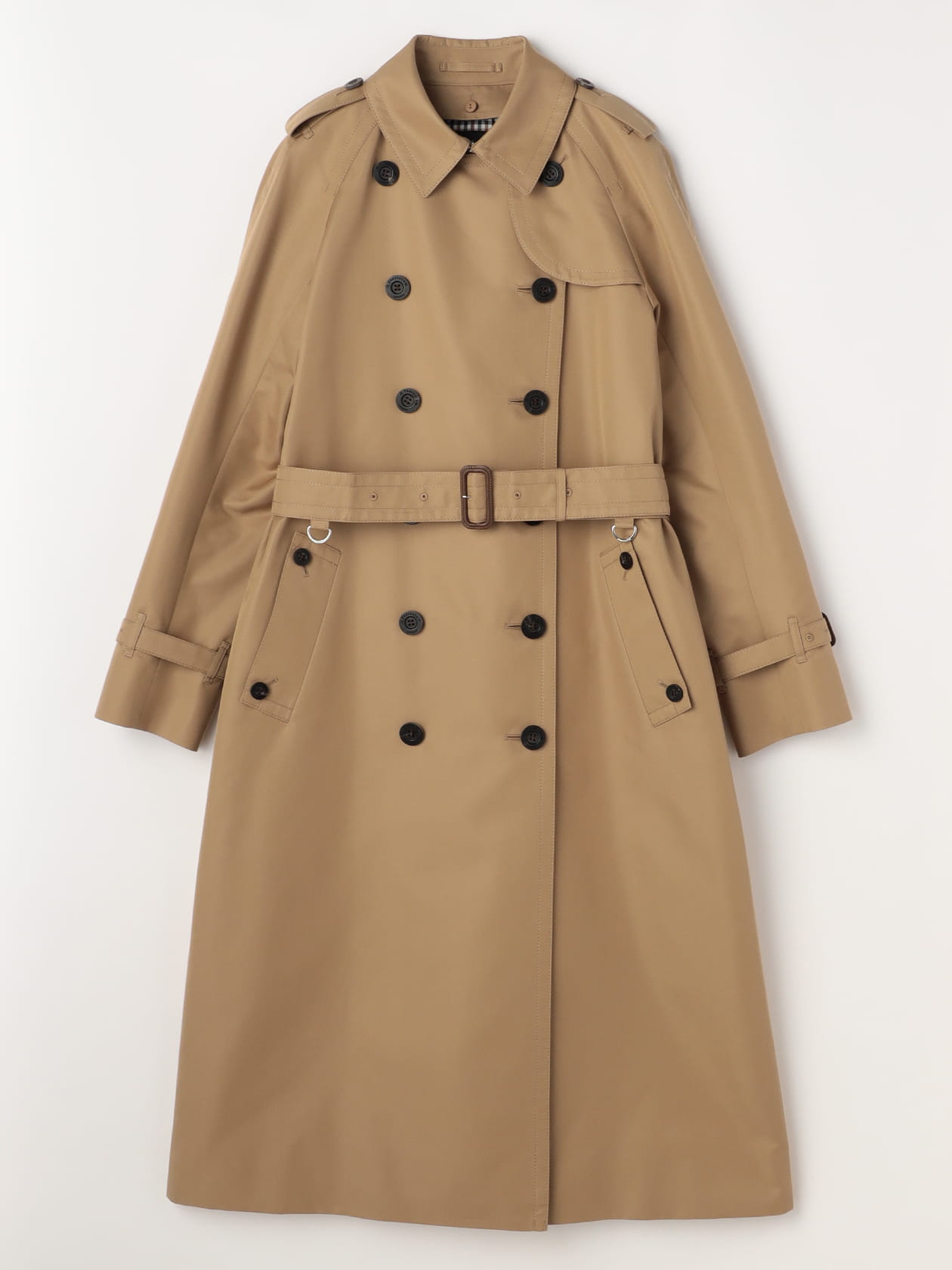 BASIC TRENCH COAT MAXI
