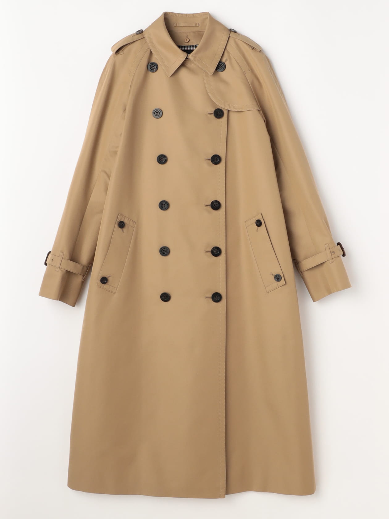 BASIC TRENCH COAT MAXI