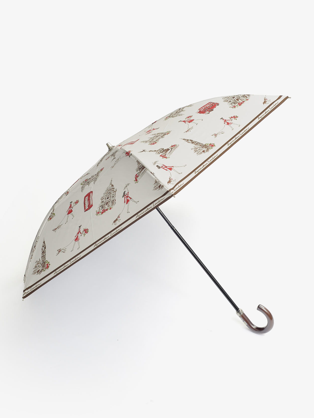 ロンドン・イラスト 晴雨兼用折傘