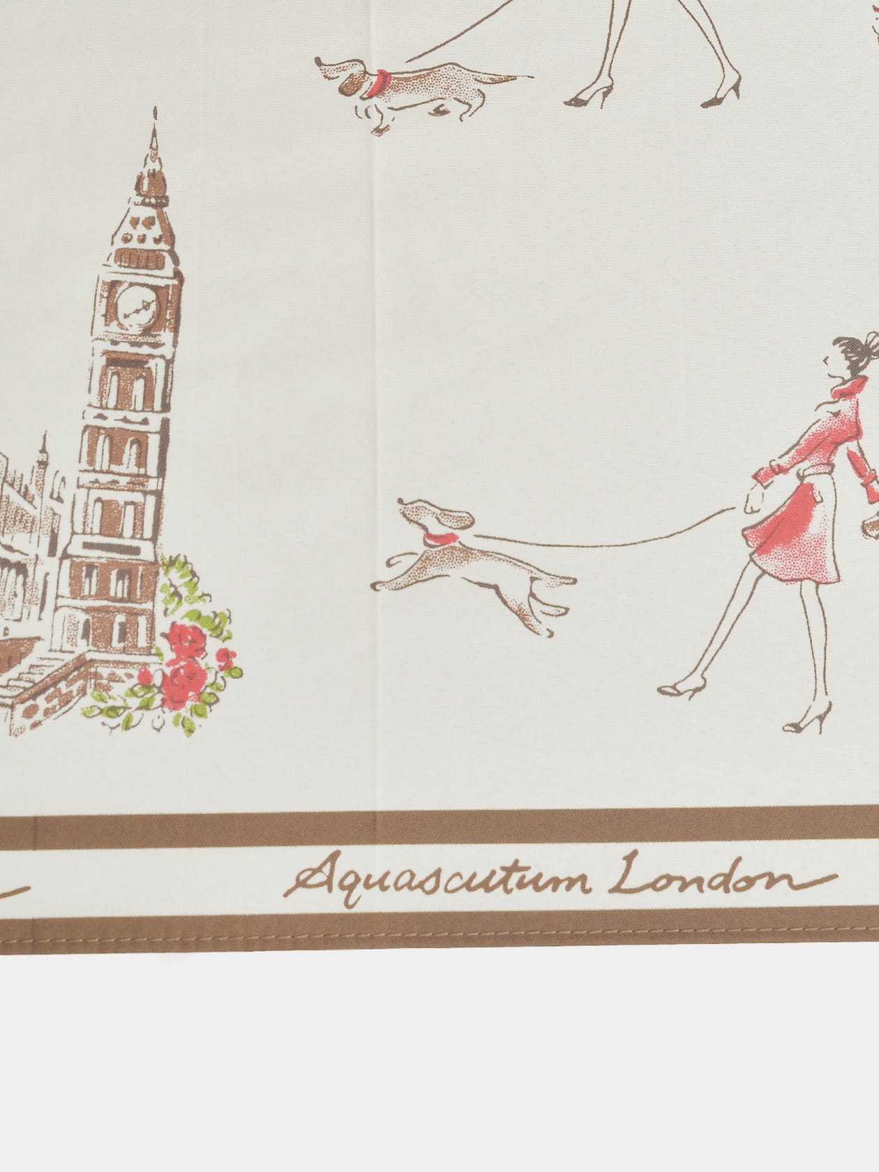 ロンドン・イラスト 晴雨兼用折傘