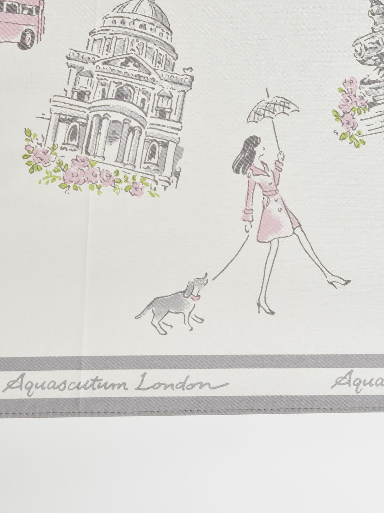 ロンドン・イラスト 晴雨兼用折傘