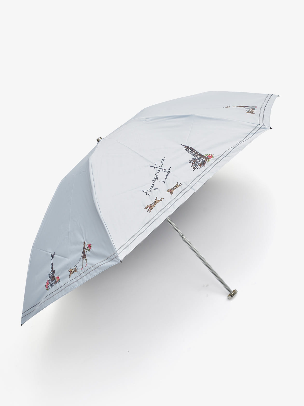 ロンドンガール ストーリー 晴雨兼用折りたたみミニ傘