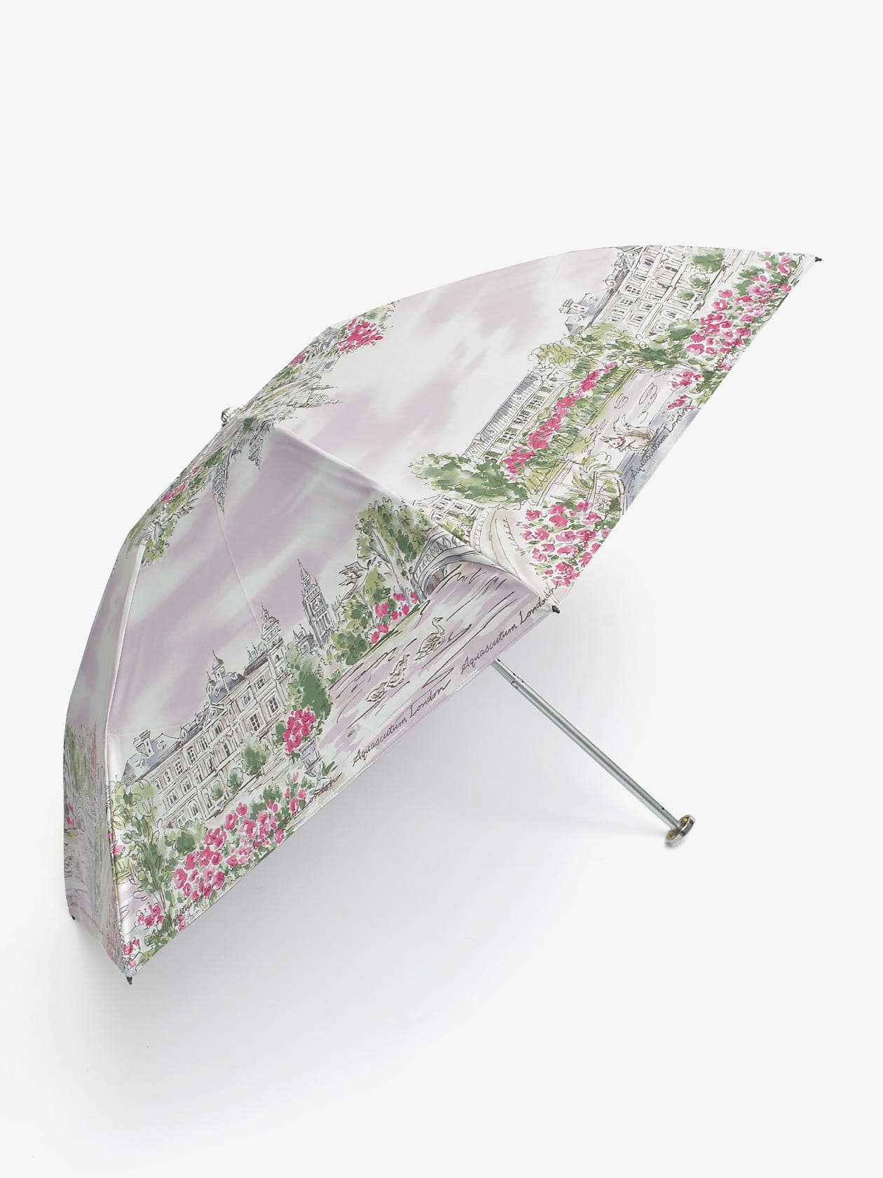 イングリッシュガーデン 晴雨兼用折りたたみミニ傘