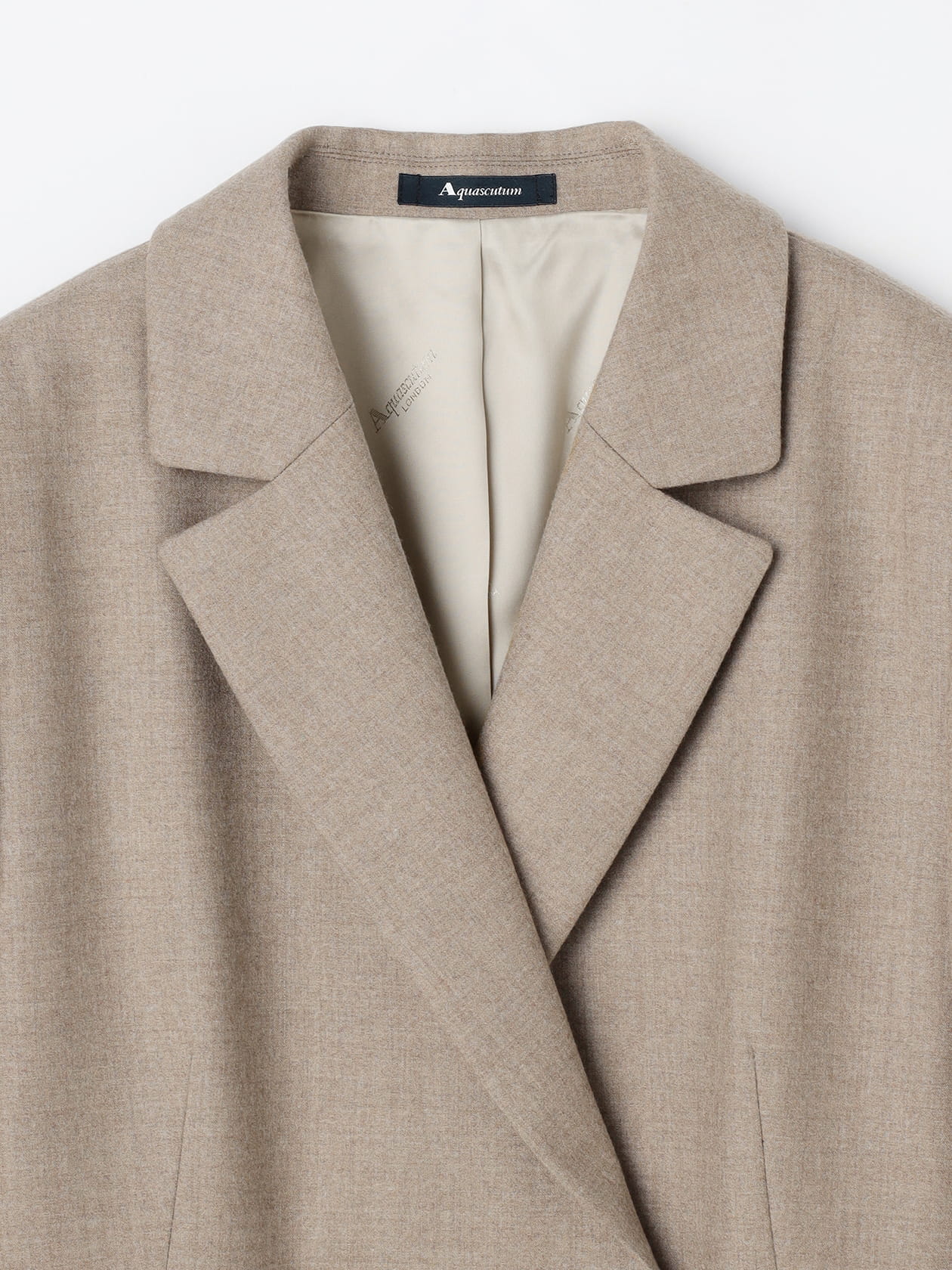 カシミヤ ストレッチ ダブルJK