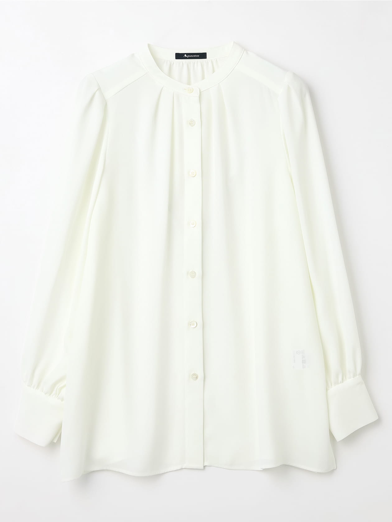 ギャザーパフスリーブブラウス