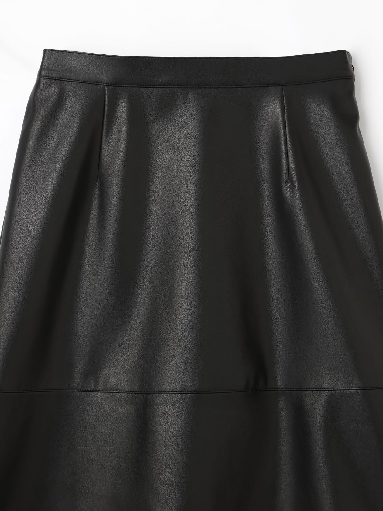 エコレザー セミフレアスカート