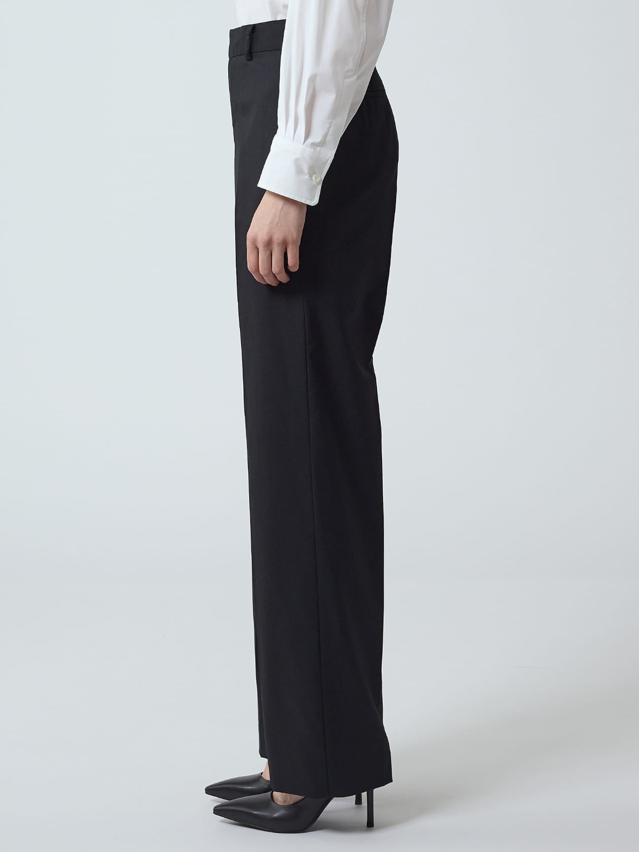 セットアップ対応】ウールストレッチパンツ