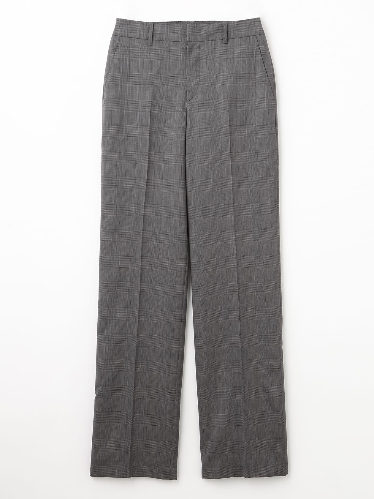 セットアップ対応】ウールグレンチェックパンツ