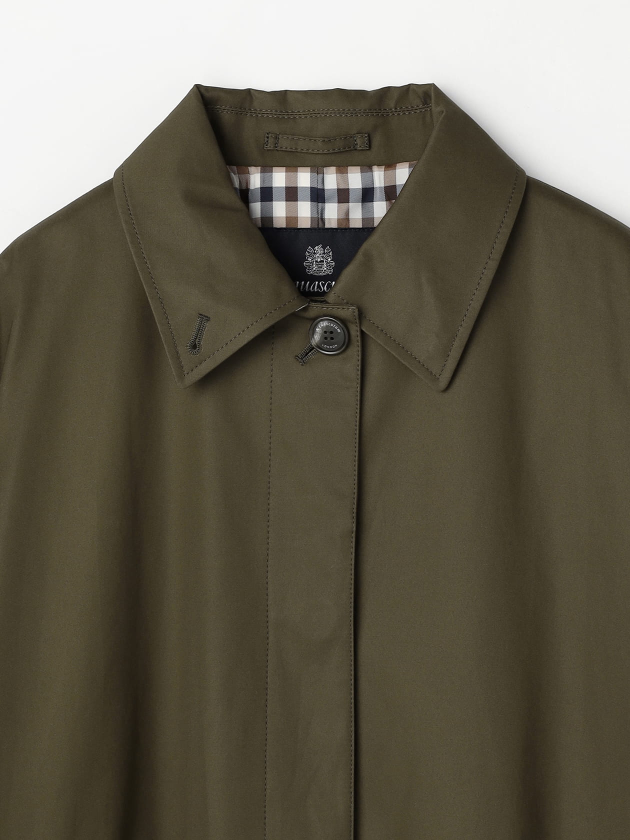 オーバーサイズ Aラインステンカラーコート