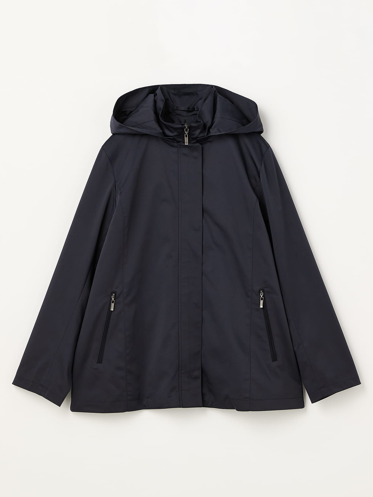 タフタ2WAY フーデットパーカー