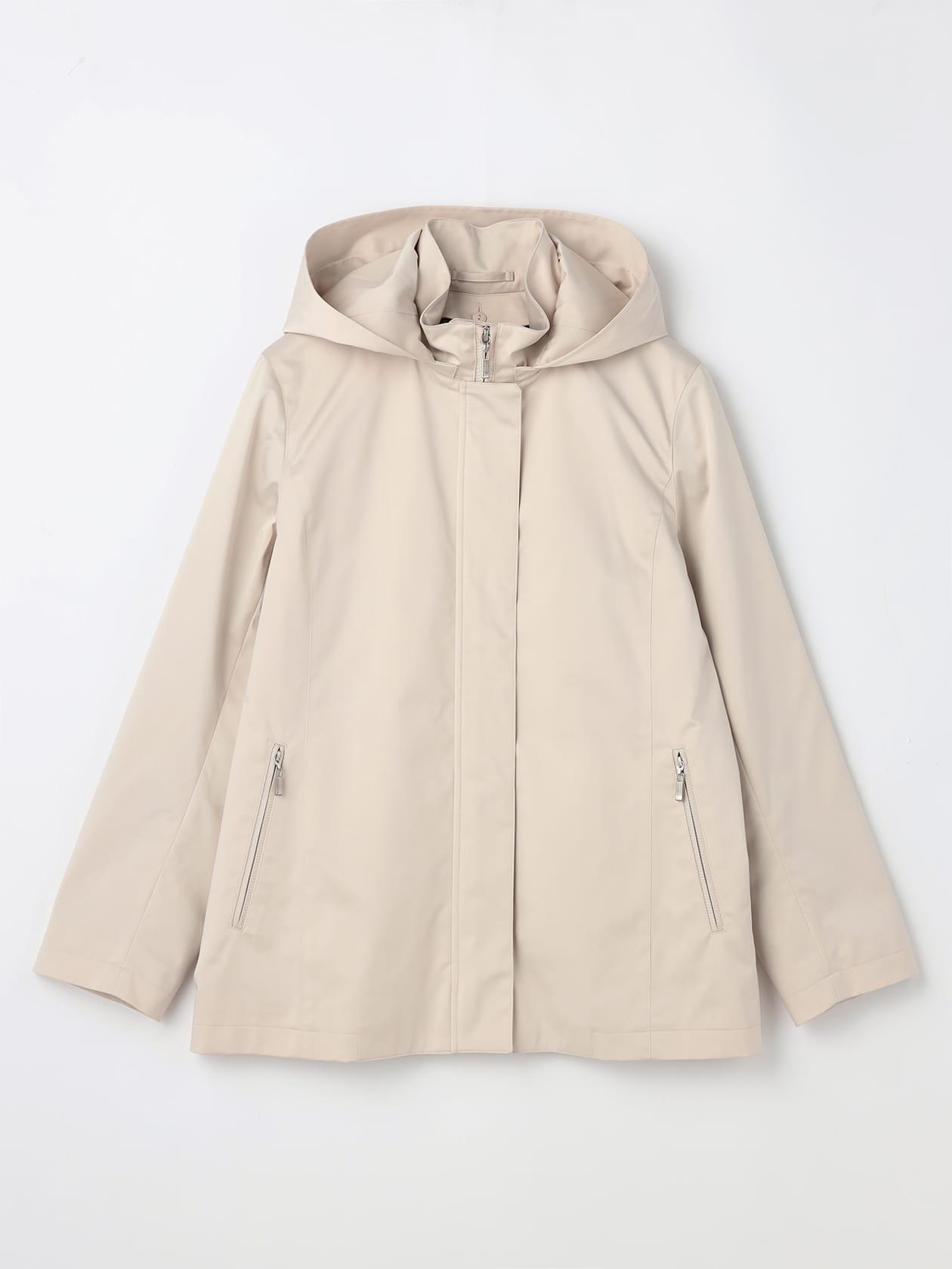 タフタ2WAY フーデットパーカー