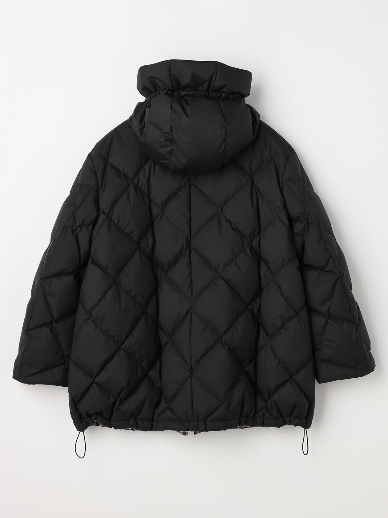 クラブチェックリバーシブルダウン