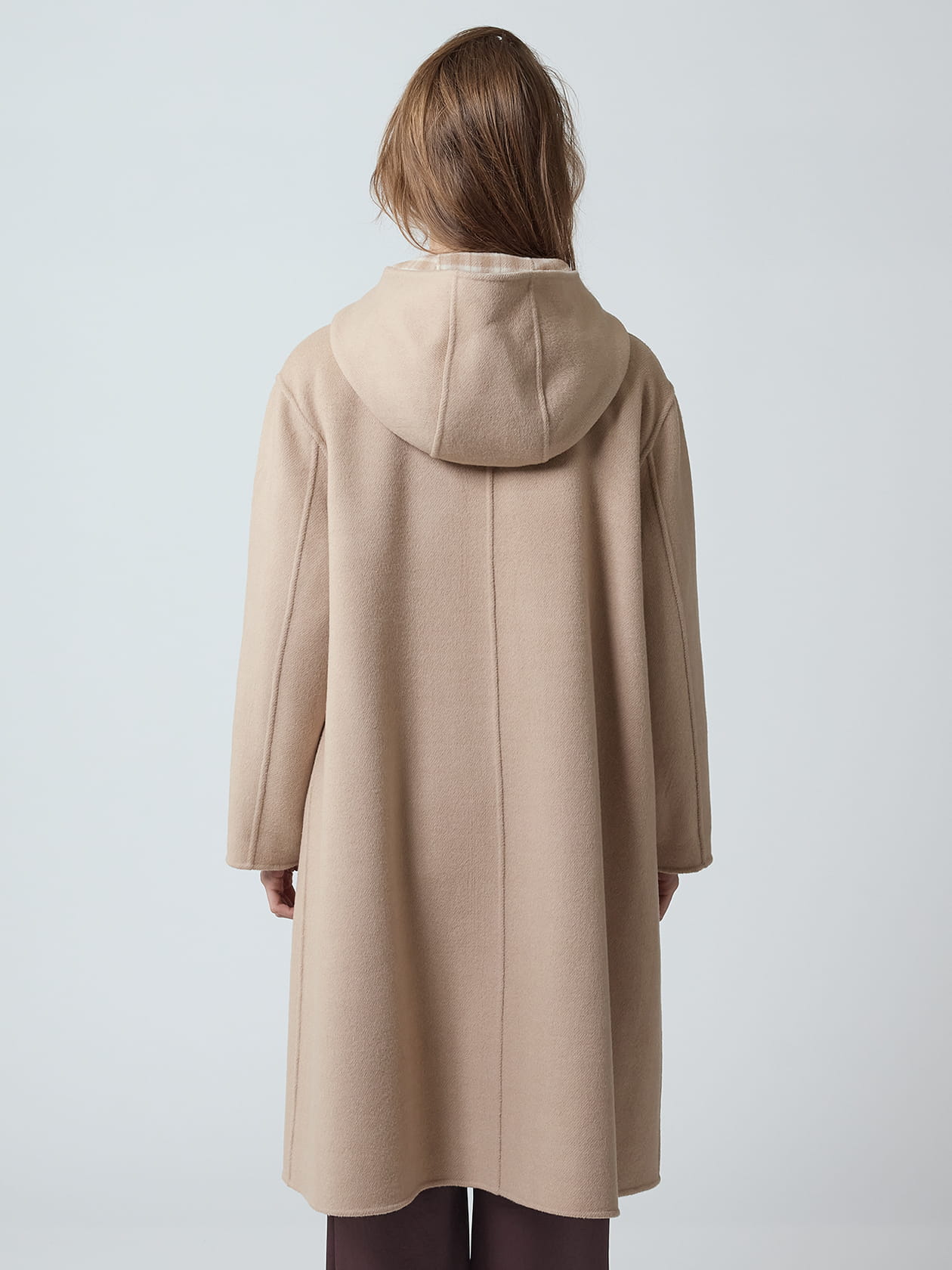 アクアスキュータム　ダッフルコート　ロングコート　フード付き MADE IN U.K. ダッフルコート