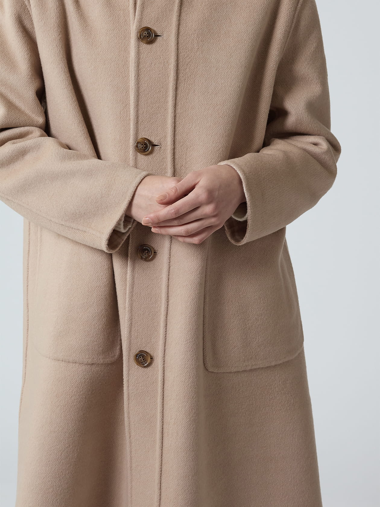 リバーシブルダッフルコート