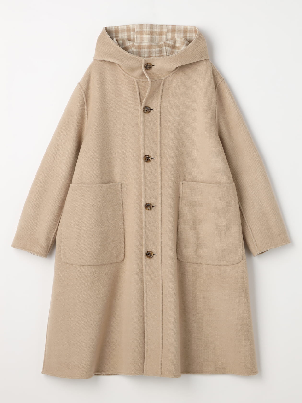 リバーシブルダッフルコート