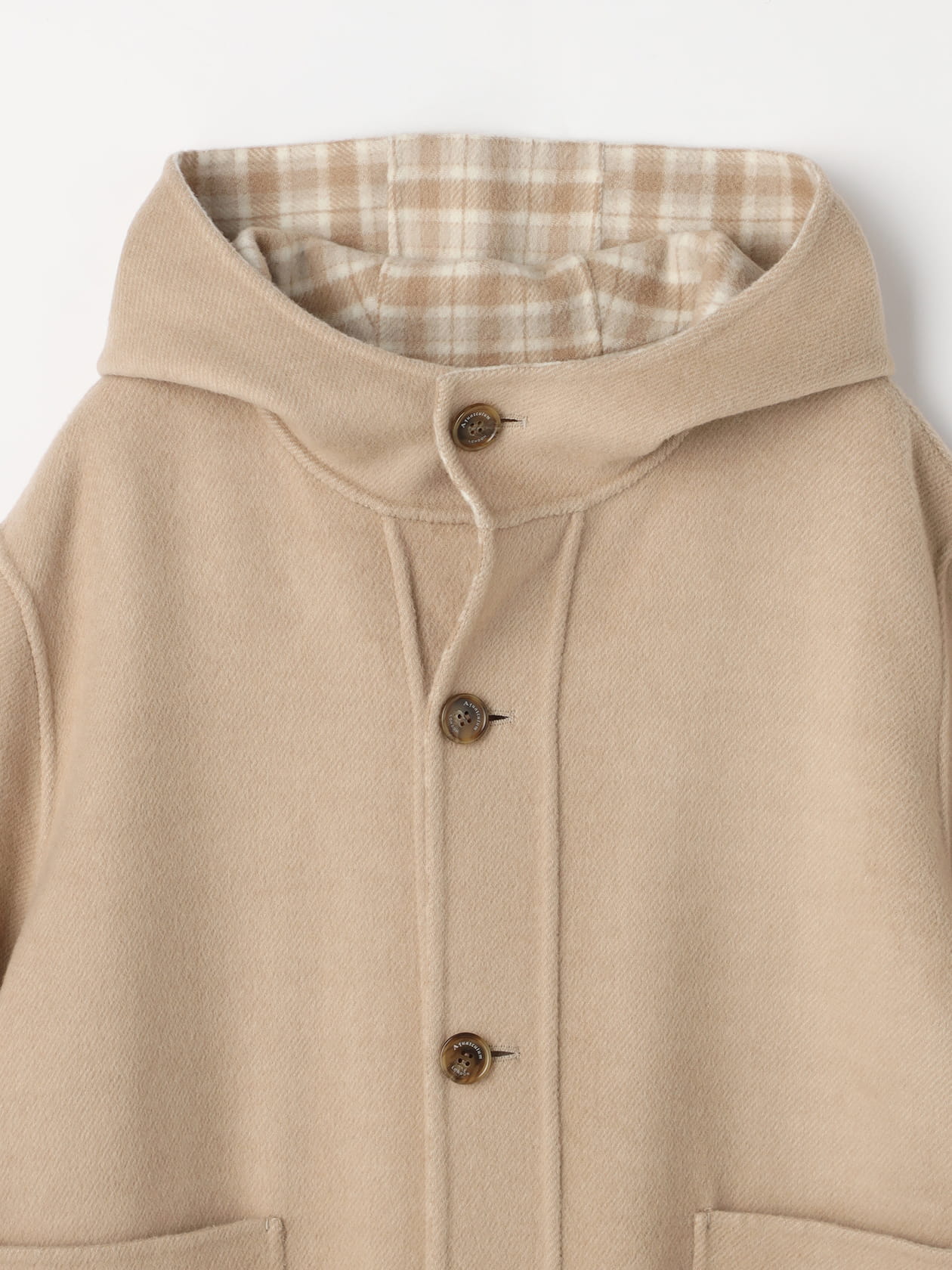 リバーシブルダッフルコート