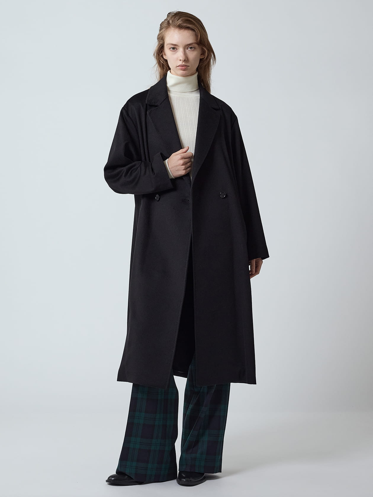 COLOMBO カシミヤガウンチェスターコート