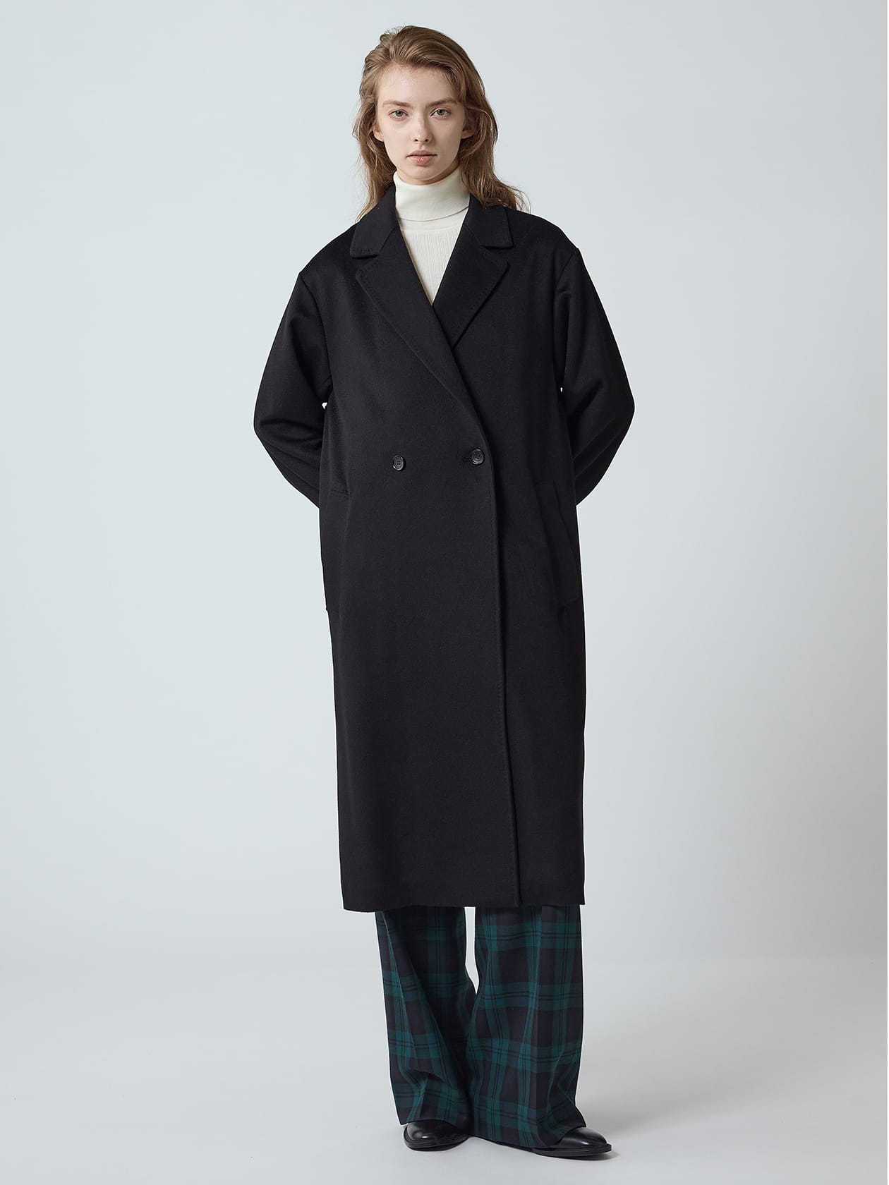 COLOMBO カシミヤガウンチェスターコート