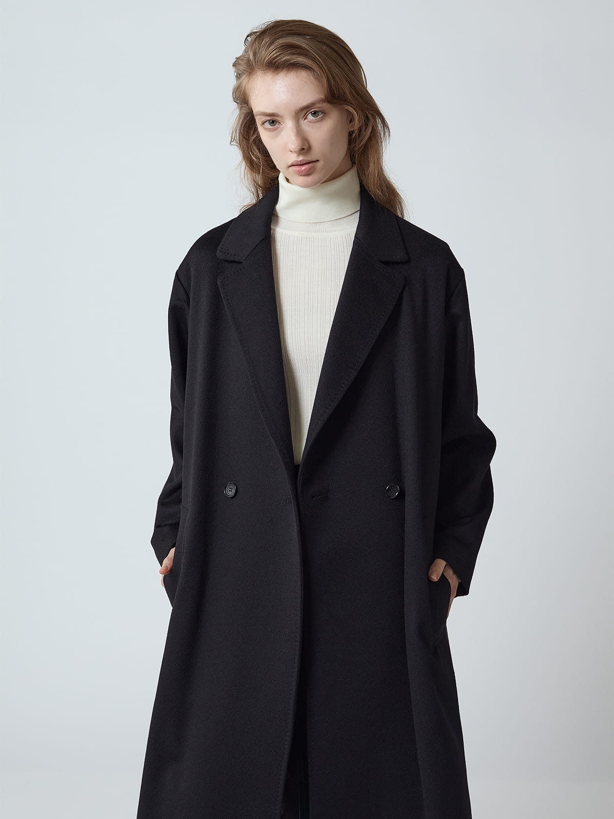 COLOMBO カシミヤガウンチェスターコート