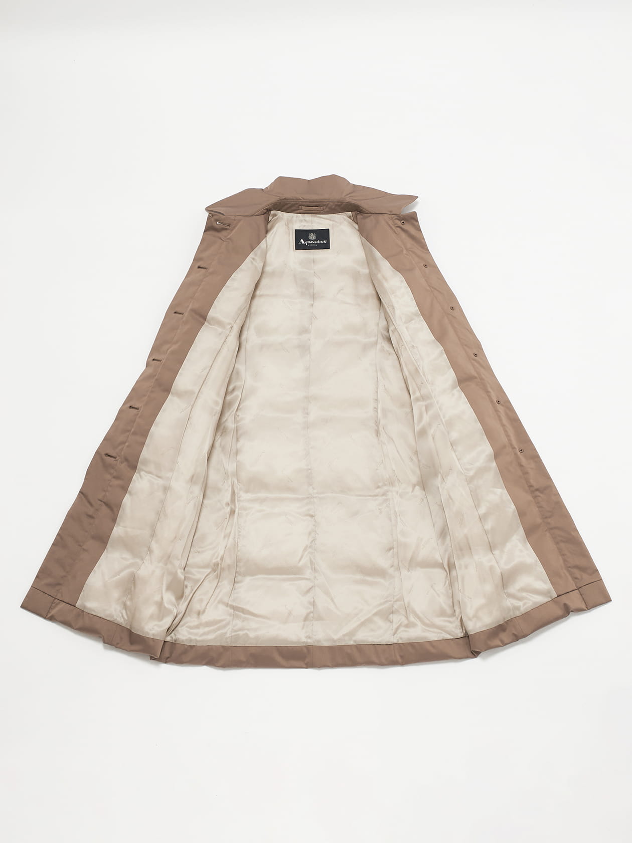 ステッチレス ステンカラーダウンコート