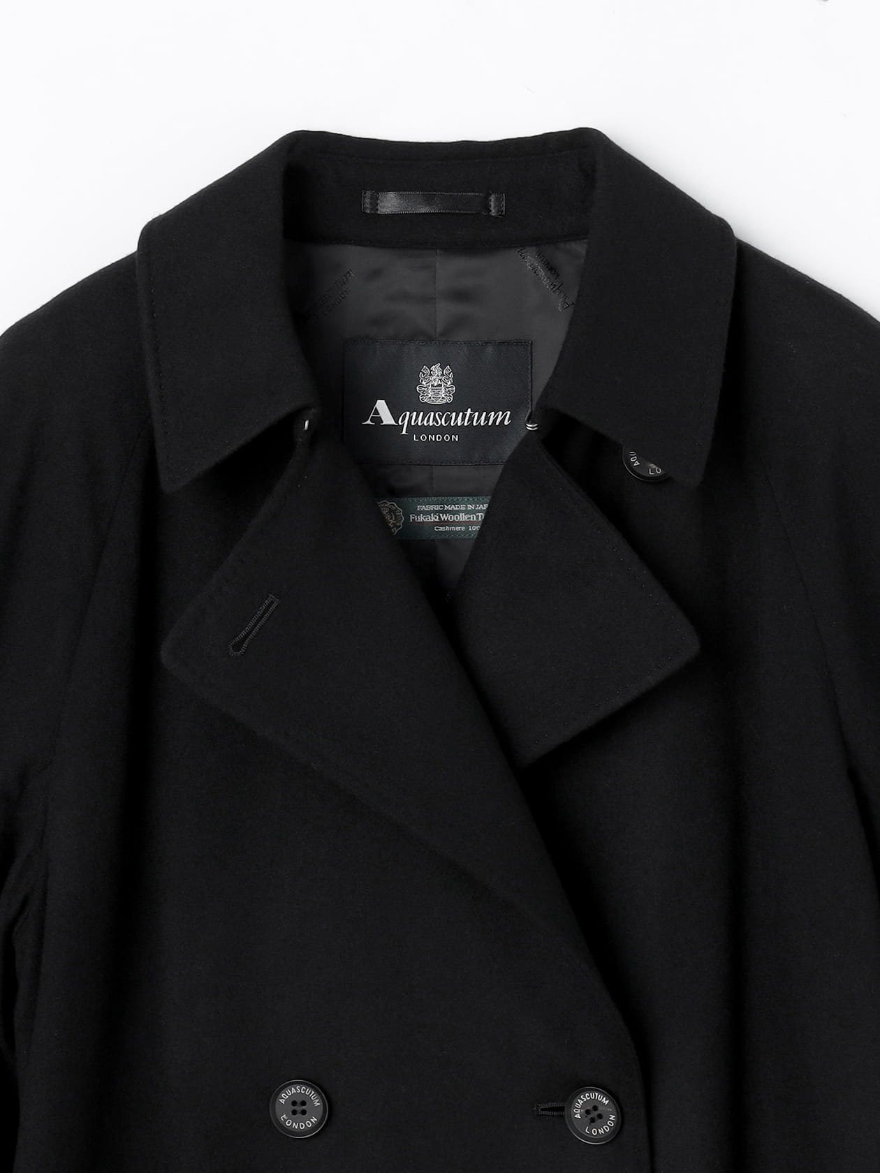 Aquascutum 紳士　カシミヤロングコート Aquascutum 紳士 カシミヤロングコート Aquascutum 紳士