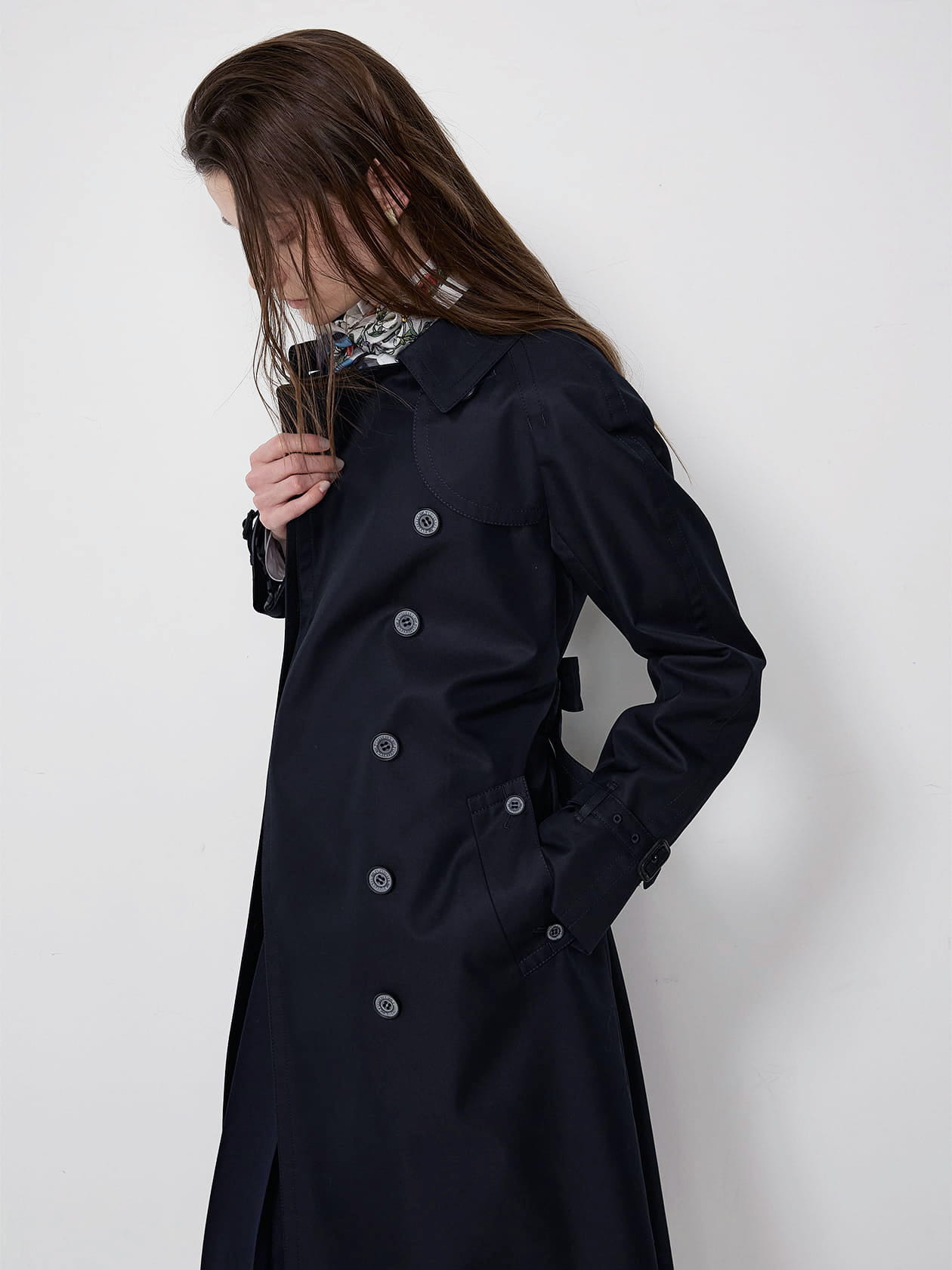 TIME SALE】ダブルトレンチコート