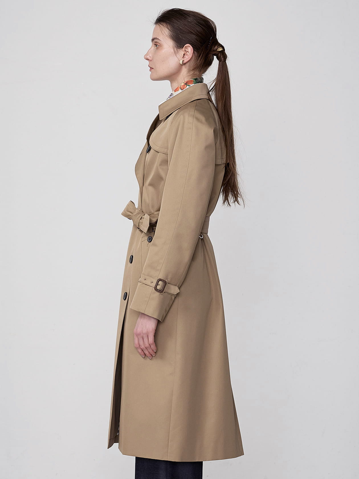 ダブルトレンチコート