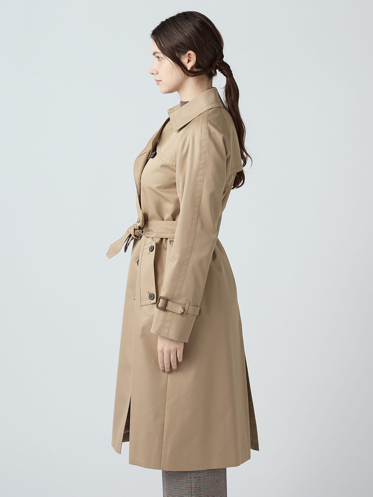ダブルトレンチコート