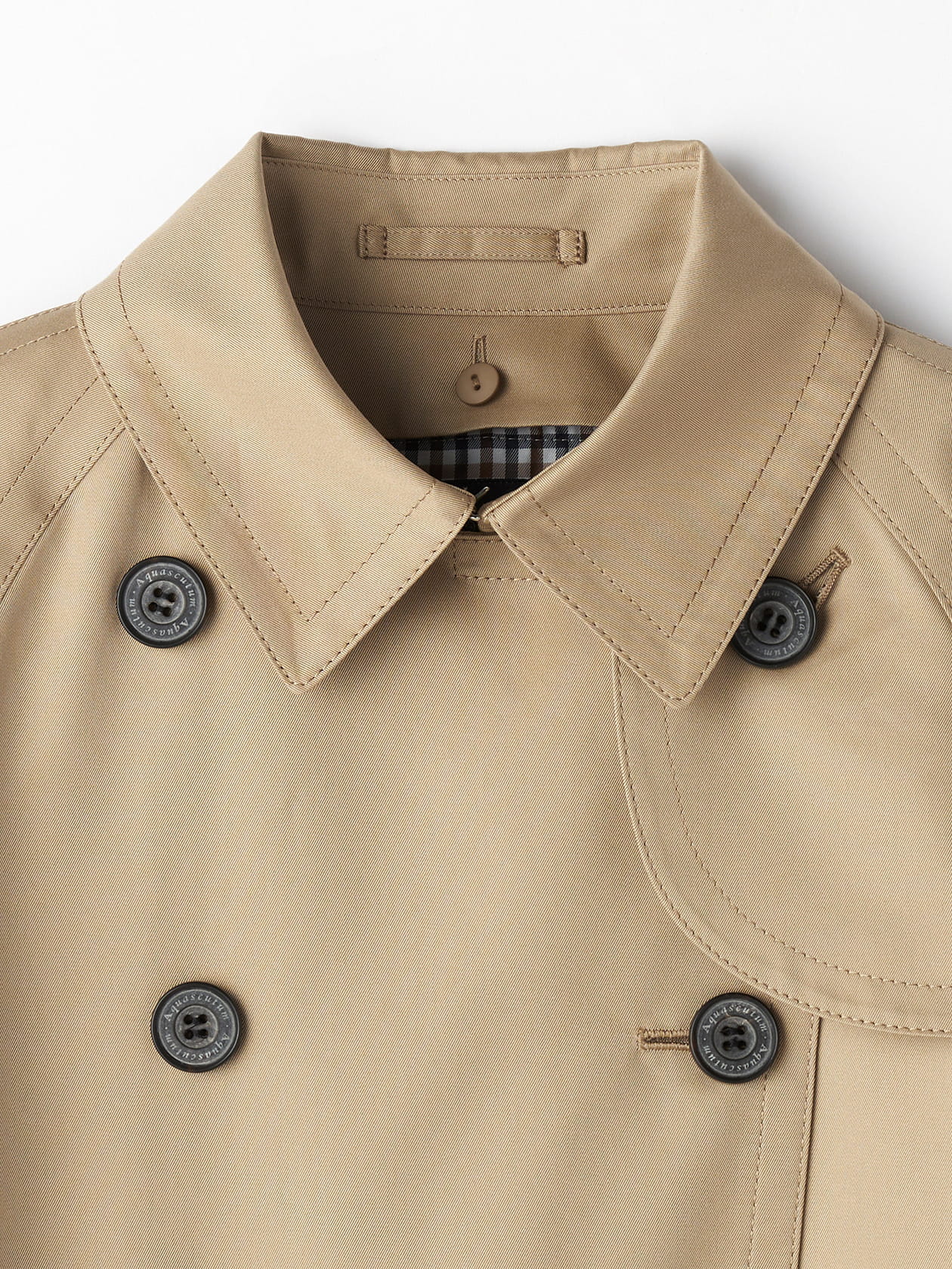 ダブルトレンチコート