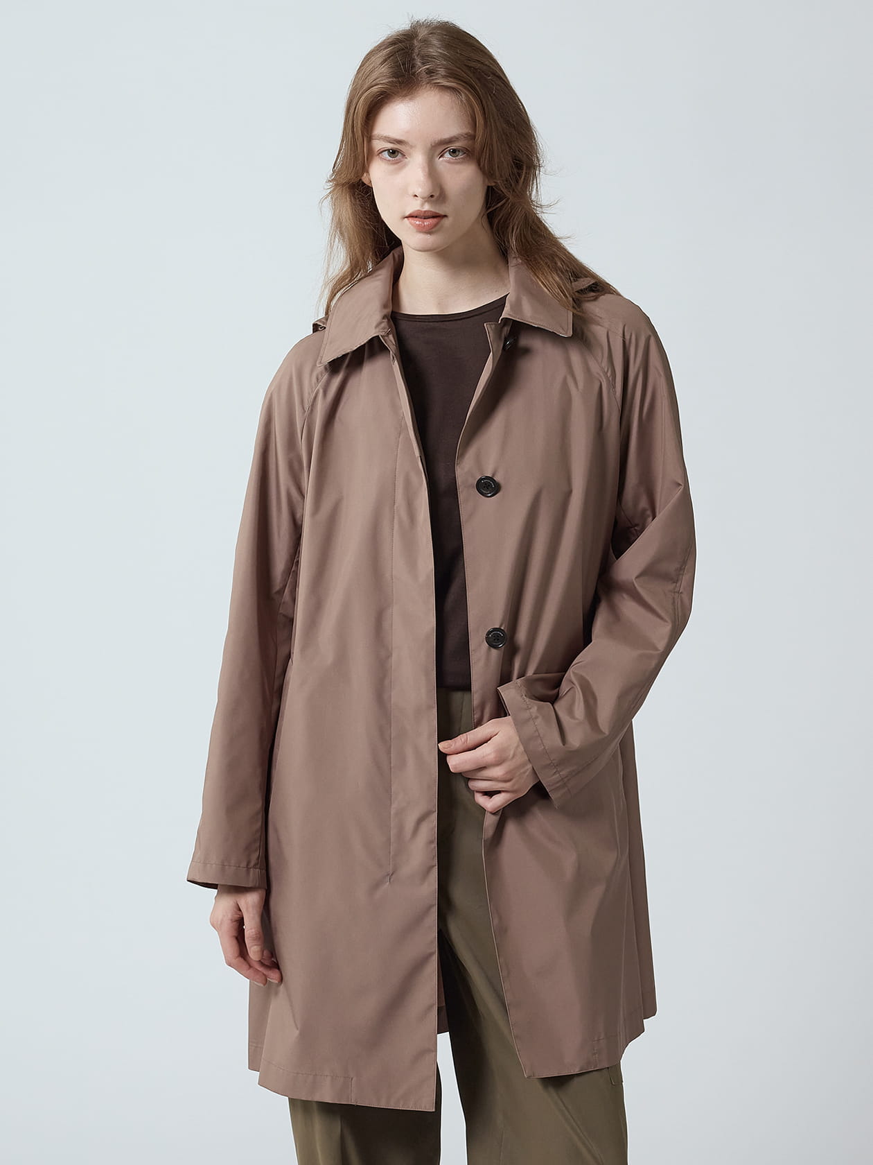 PERTEX ステンカラーコート