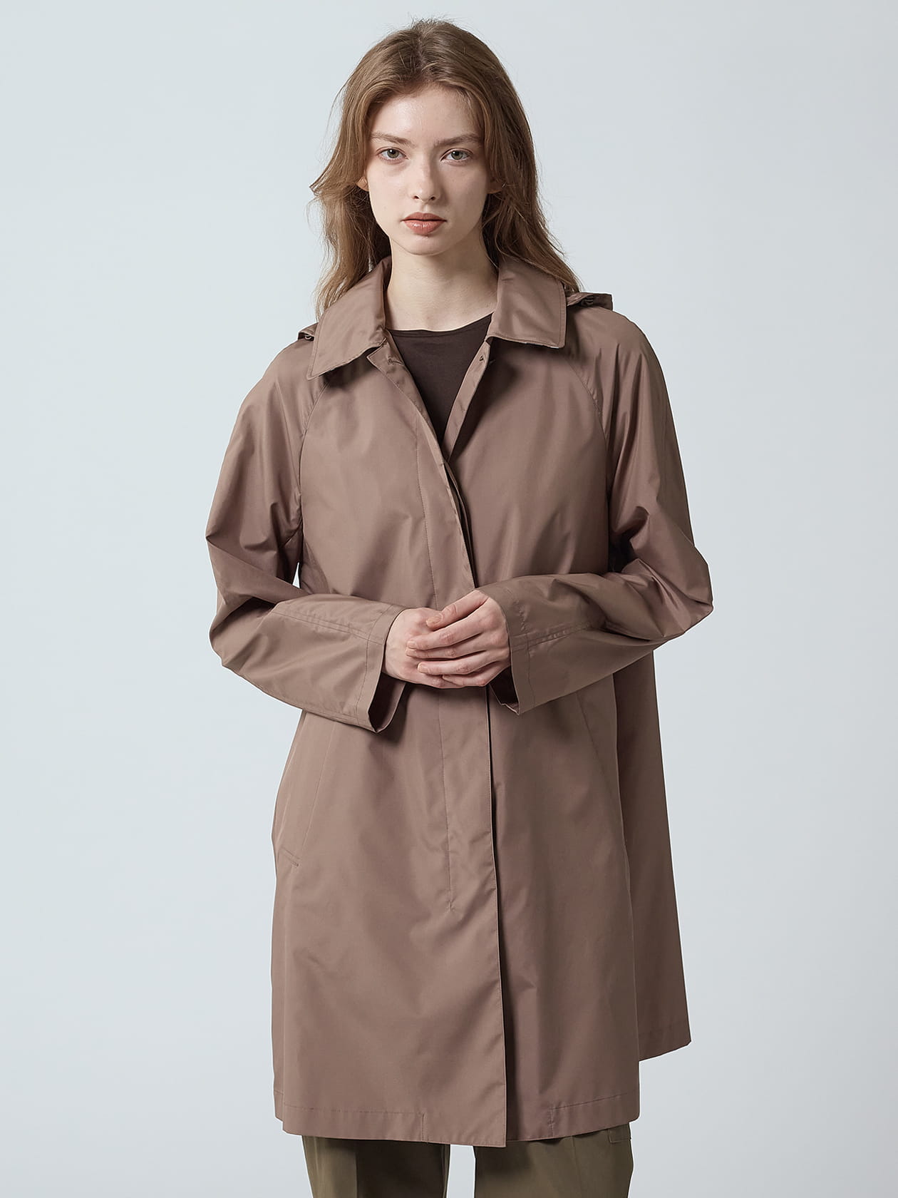 PERTEX ステンカラーコート