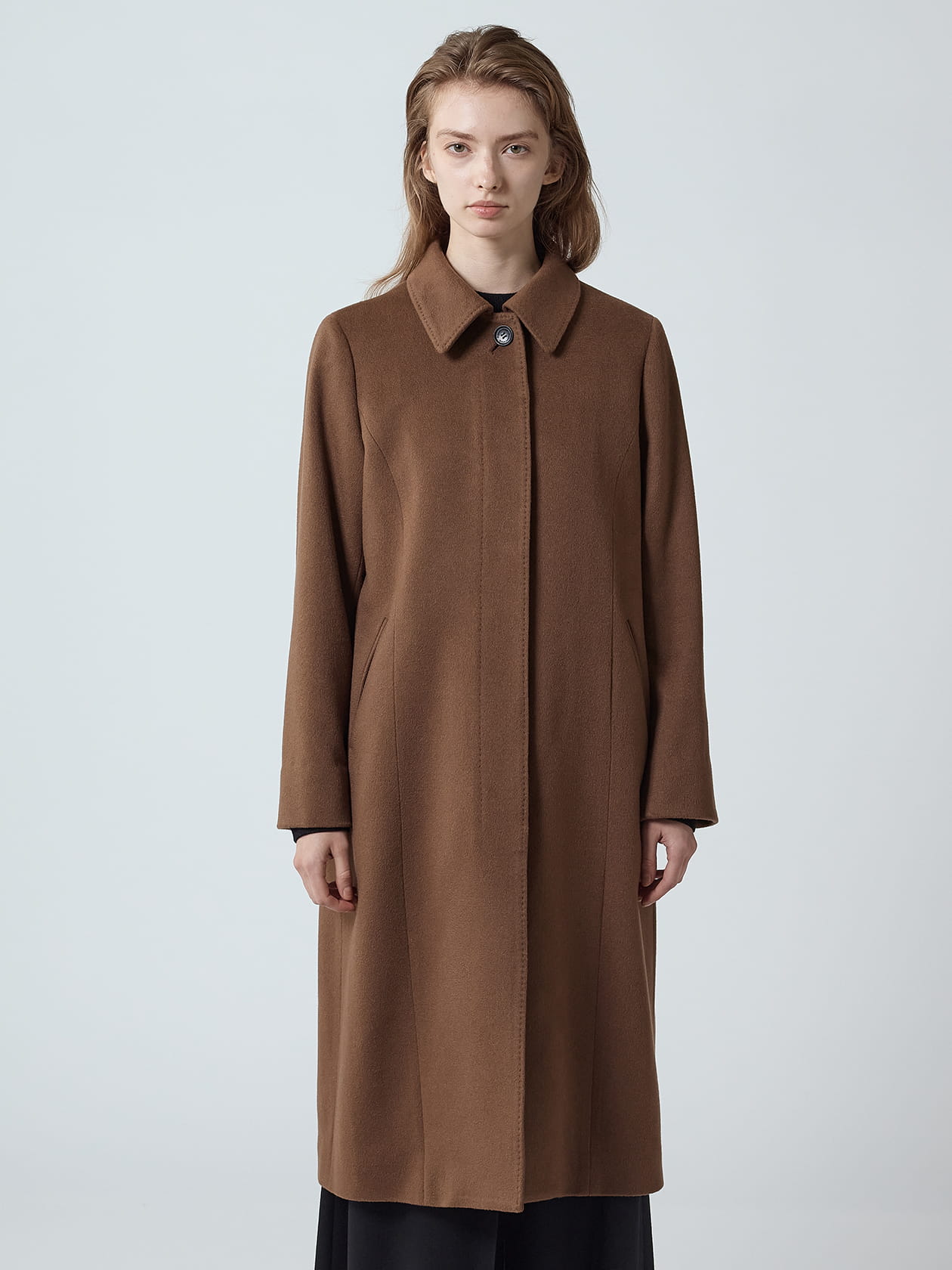 COLOMBO カシミヤステンカラーコート