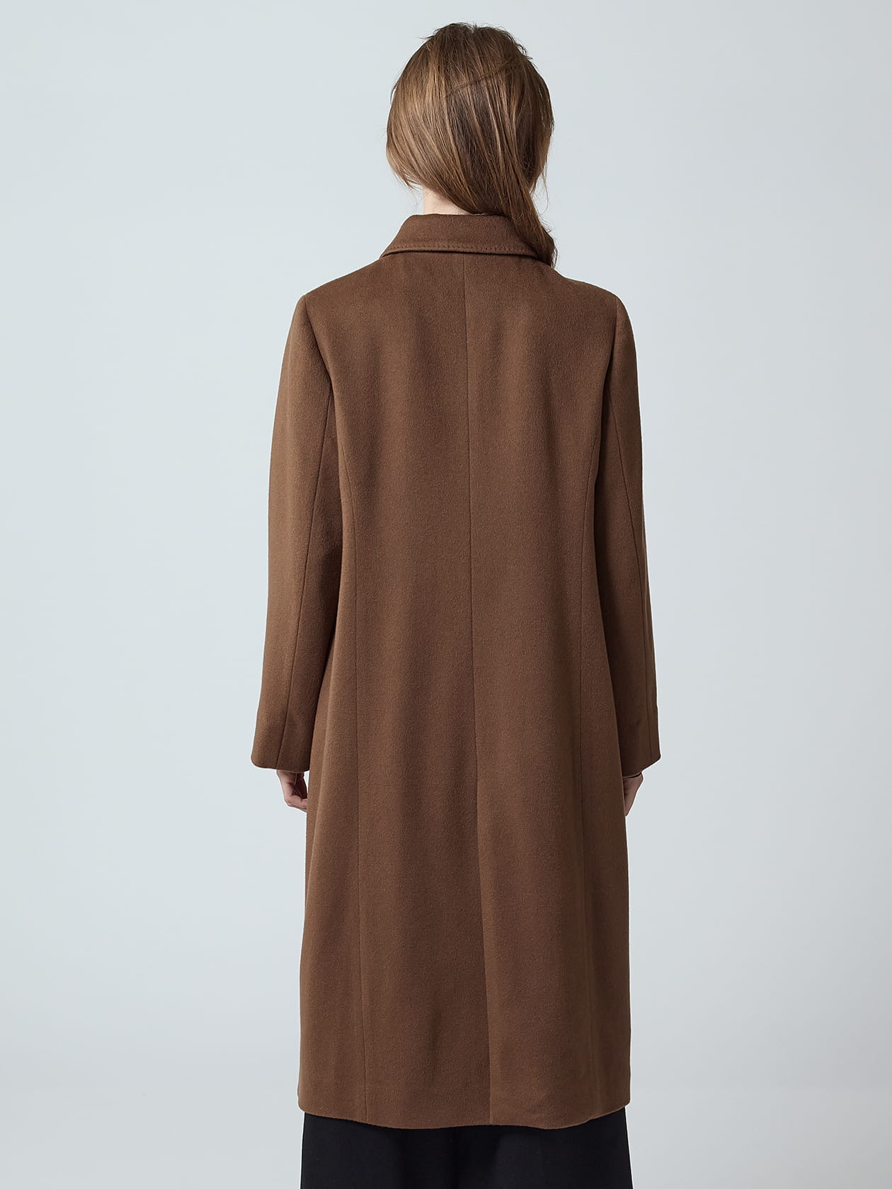 Aquascutum 最高級 COLOMBO ステンカラーコート キャメル 10