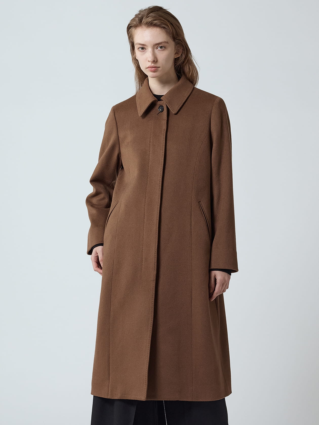 COLOMBO カシミヤステンカラーコート