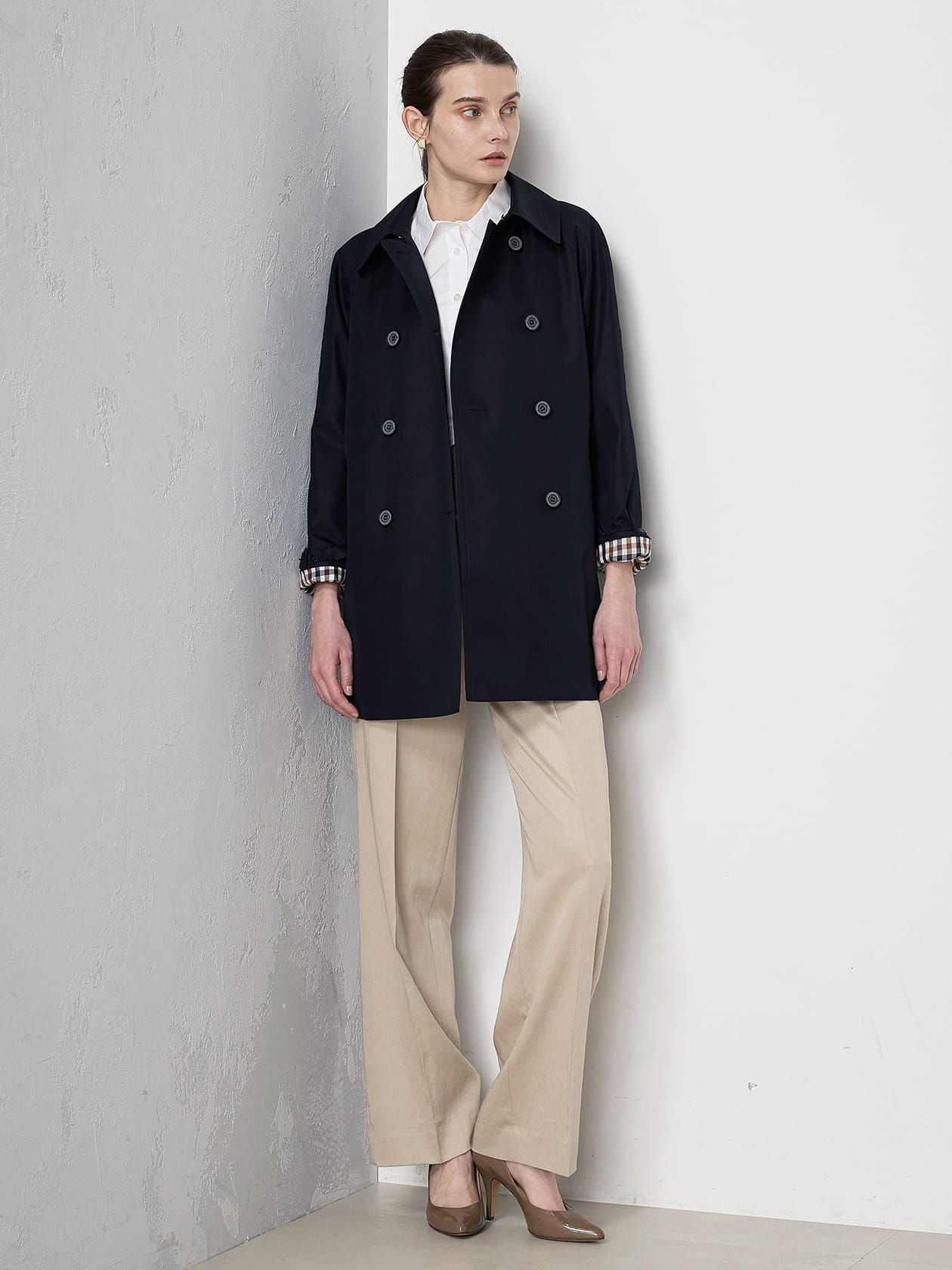 英　1225 AUTUMN SALE】Aライントレンチコート