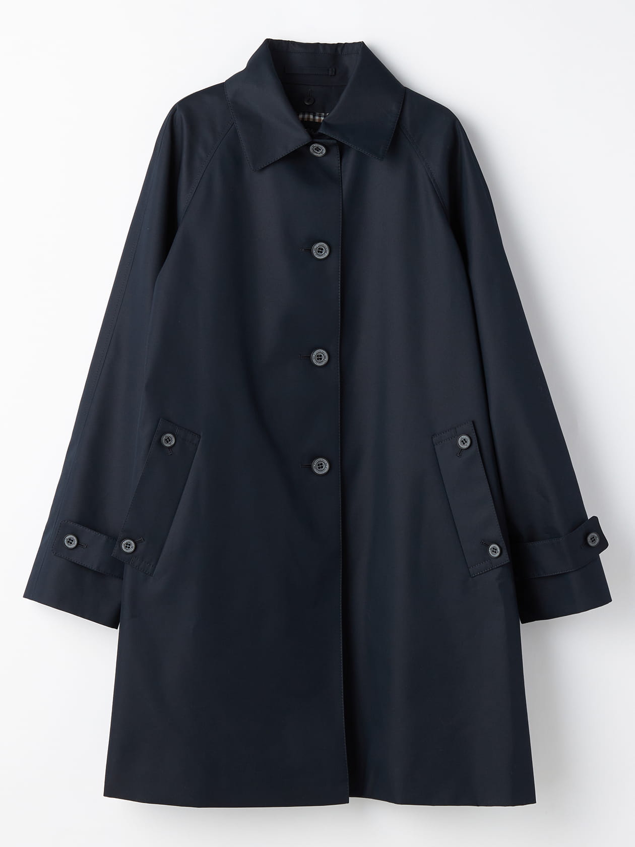 Aラインステンカラーコート