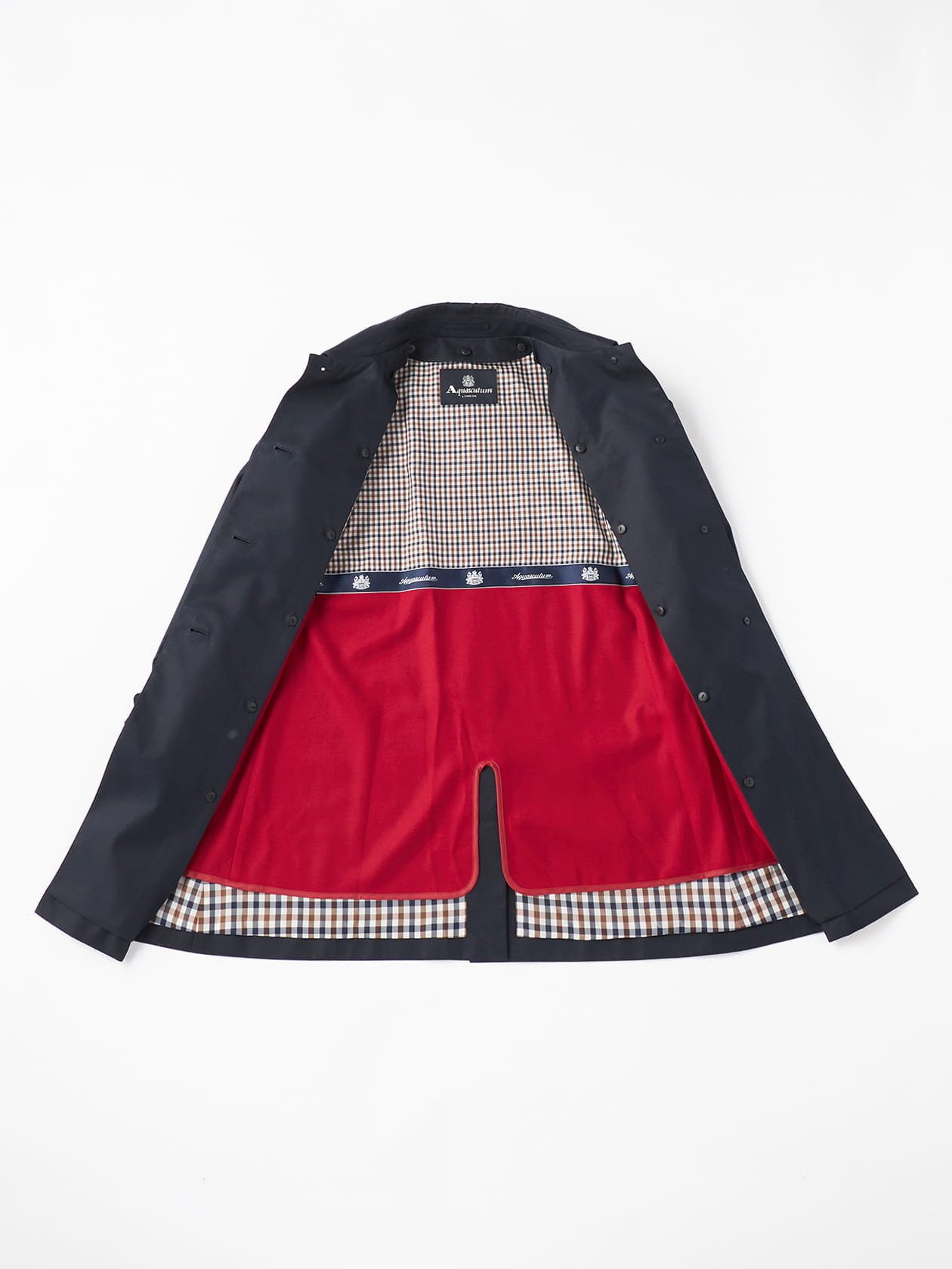 Aラインステンカラーコート