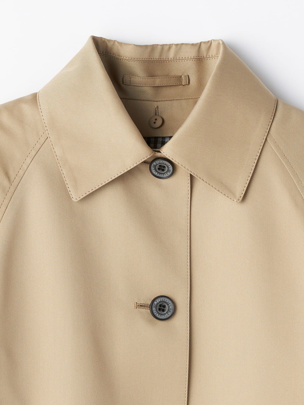 Aラインステンカラーコート